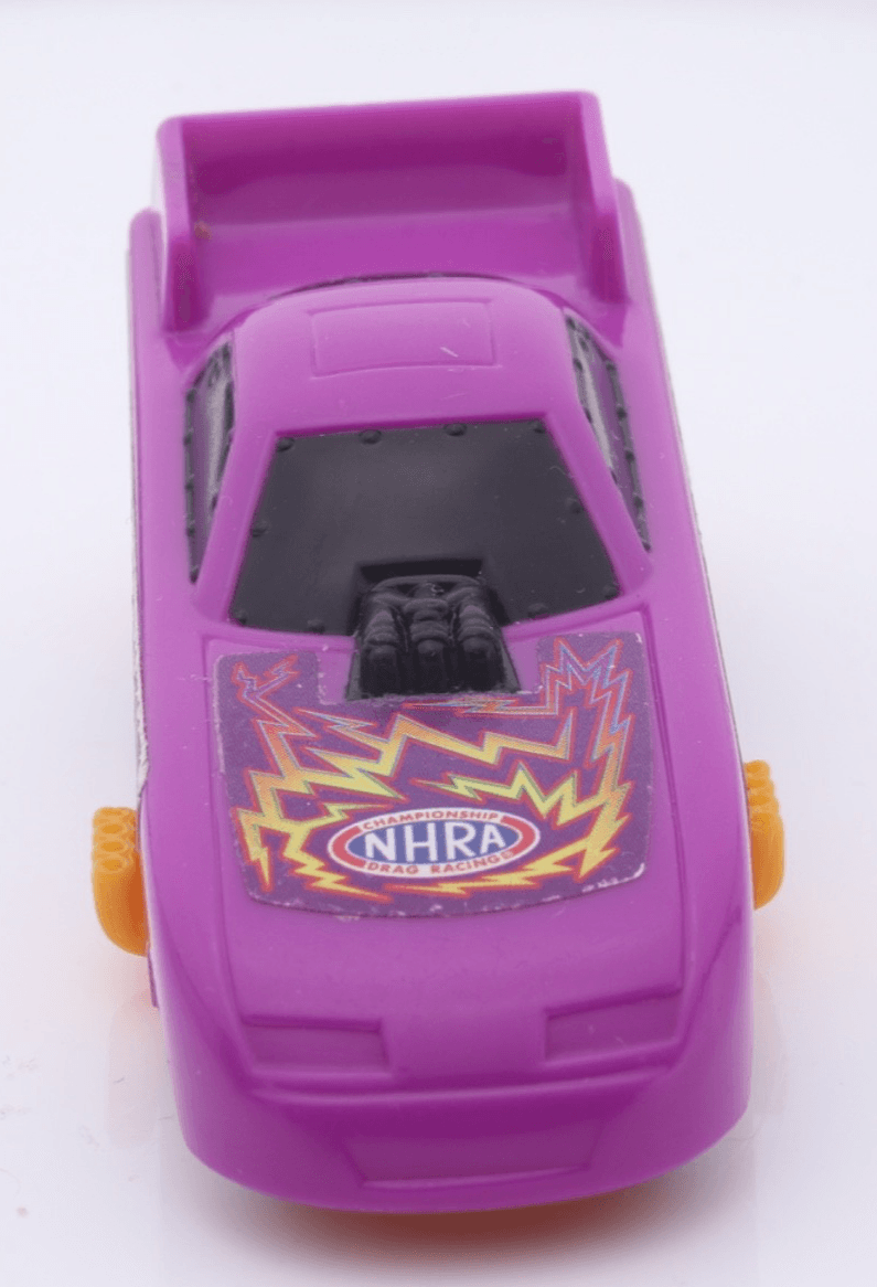 Unbranded ~ 2002 NHRA Drag Racing ~ FUNNY CAR DRAGSTER ~ Plastic Purple 5/5 VHTF - Thumbnail 8