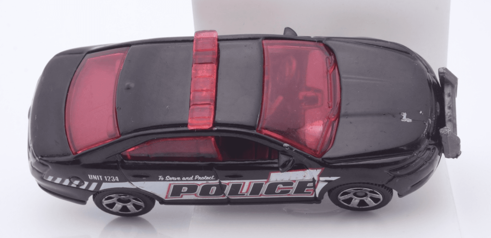 2012 Matchbox ~ FORD POLICE INTERCEPTOR ~ Black from POLICE 5~Pack LOOSE - Thumbnail 9