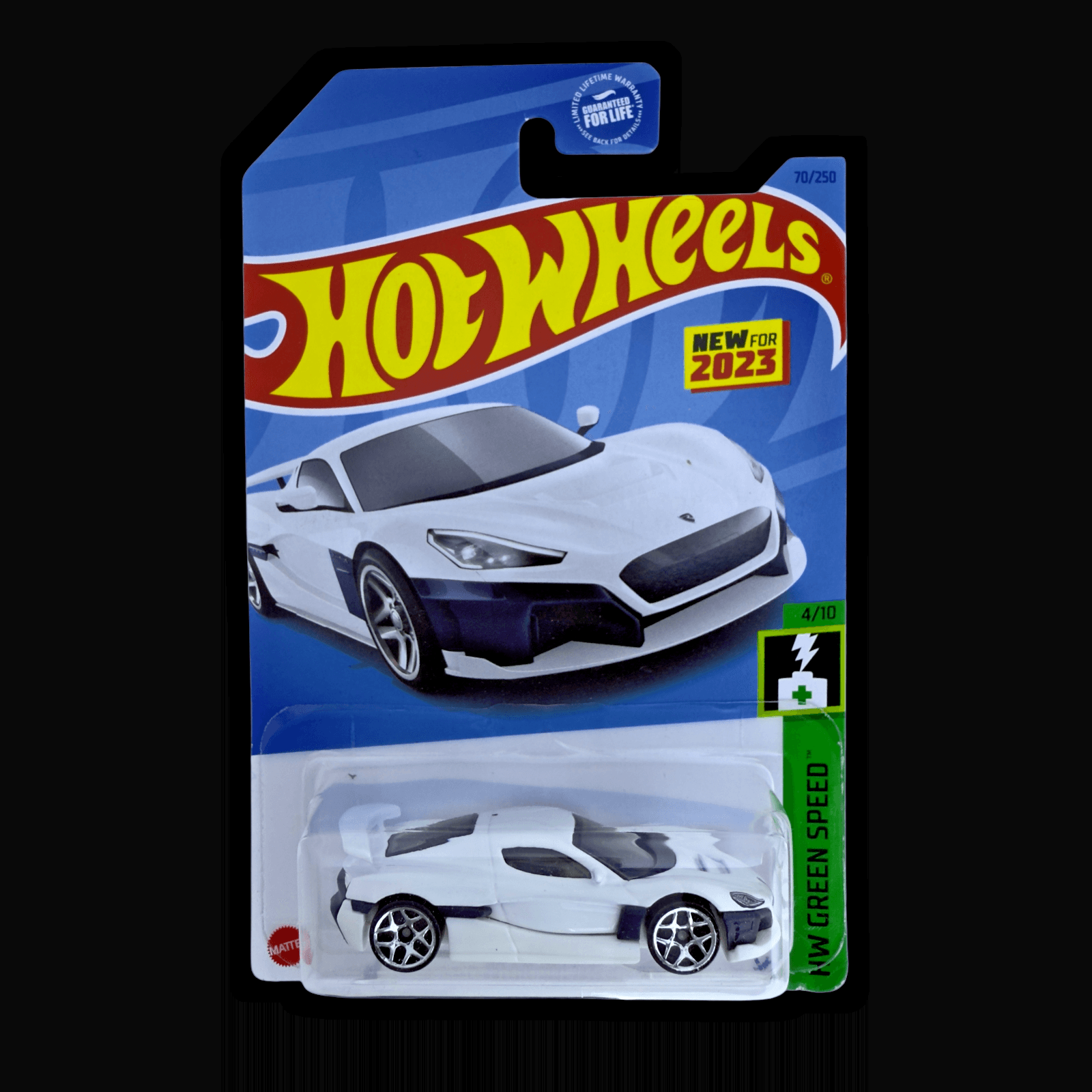 Hot Wheels 2023 Rimac Nevera ~ Collector # 070/250 - HW Green Speed 04/10
