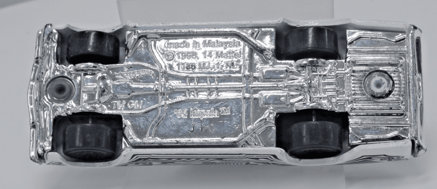 2016 Hot Wheels Art Cars (1/10) ~ 1965 CHEVY IMPALA ~ Collector # 191/250 1/164 - Thumbnail 8