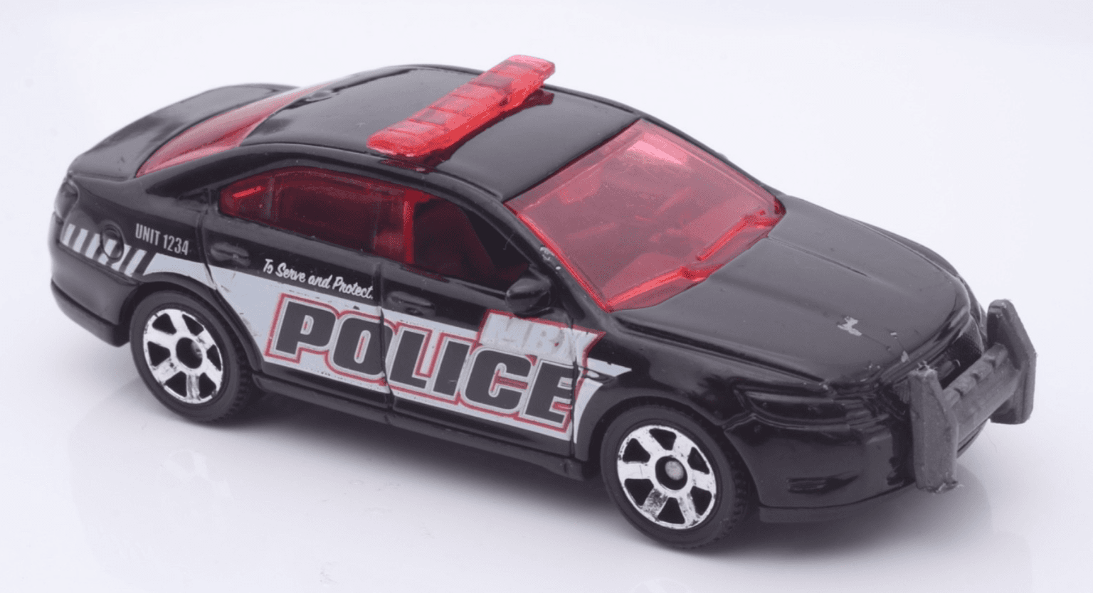2012 Matchbox ~ FORD POLICE INTERCEPTOR ~ Black from POLICE 5~Pack LOOSE