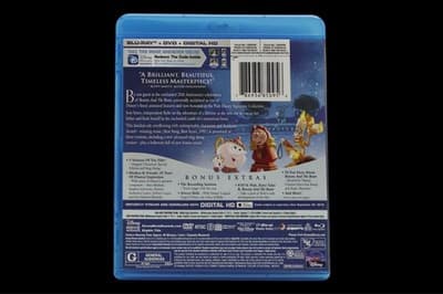 Beauty and the Beast 25th Anniversary Edition Blu-ray DVD & DVD (no digital) - Thumbnail 3