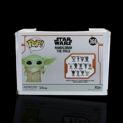 Funko Pop Star Wars The Mandalorian Grogu Baby Yoda #368 Vinyl NIOB - Thumbnail 2