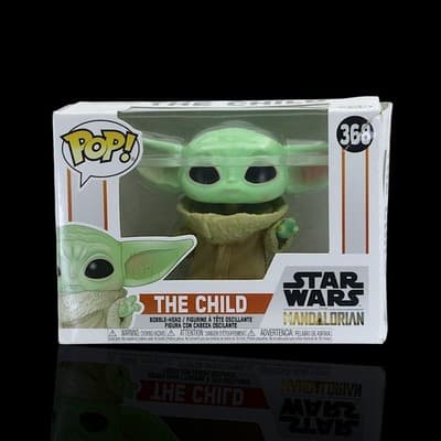 Funko Pop Star Wars The Mandalorian Grogu Baby Yoda #368 Vinyl NIOB