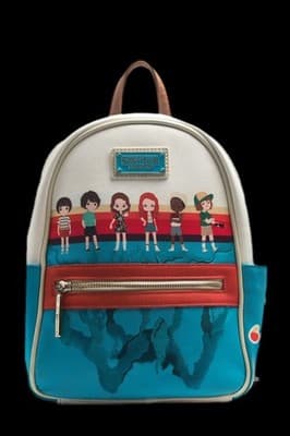 Loungefly Stranger Things Chibi Group Upside Down Mini Backpack