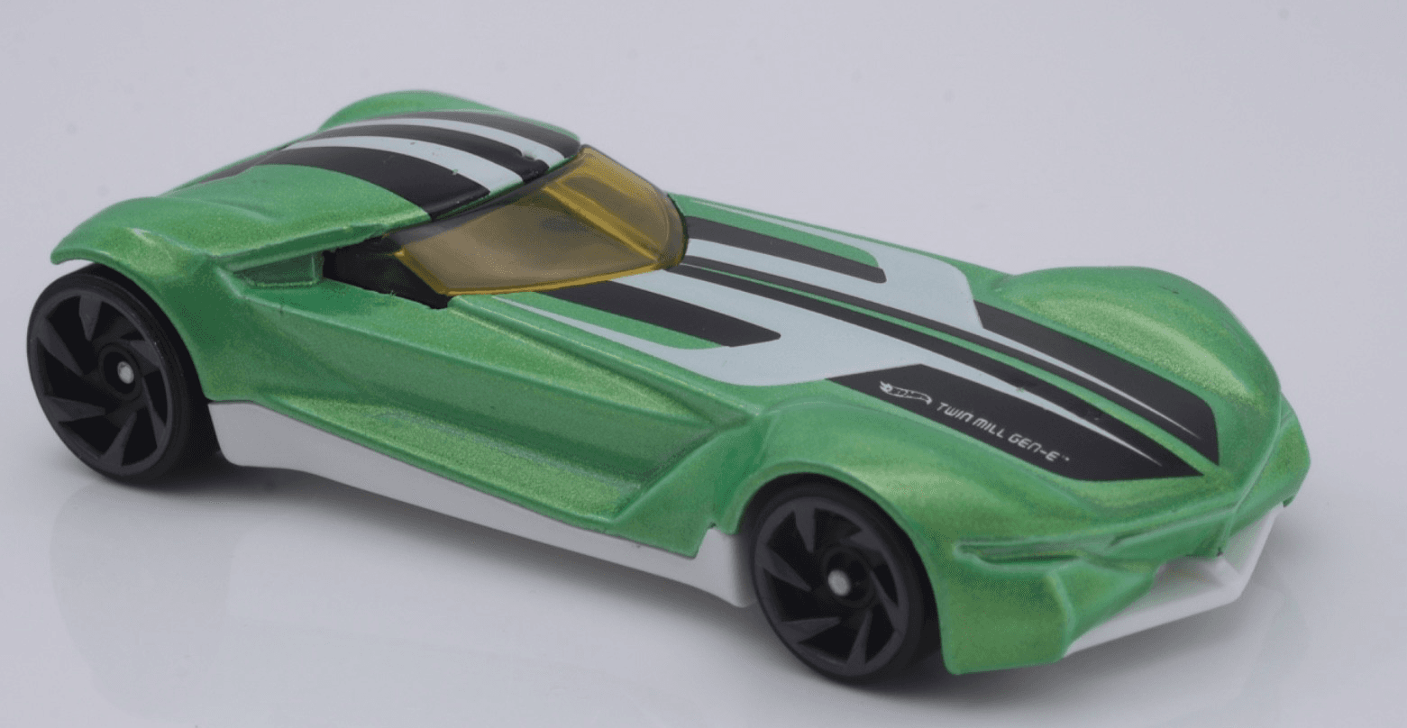 2020 Hot Wheels Dream Garage ~ TWIN MILL GEN-E (4/10) ~ 1/64 Green 62/250