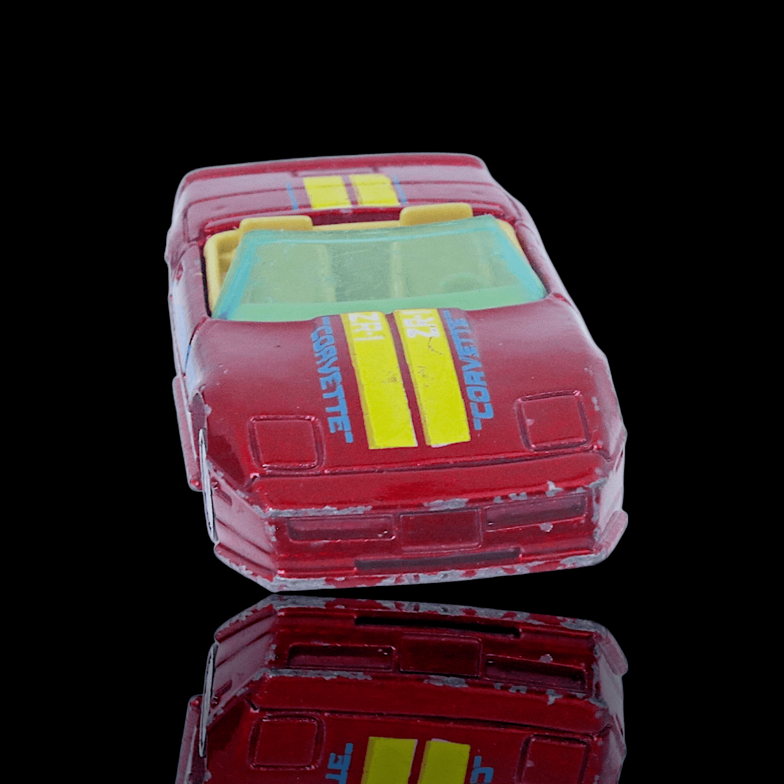 Hot Wheels 1983 CHEVY CORVETTE CONVERTIBLE ~ Red Diecast 1:64 - Thumbnail 5