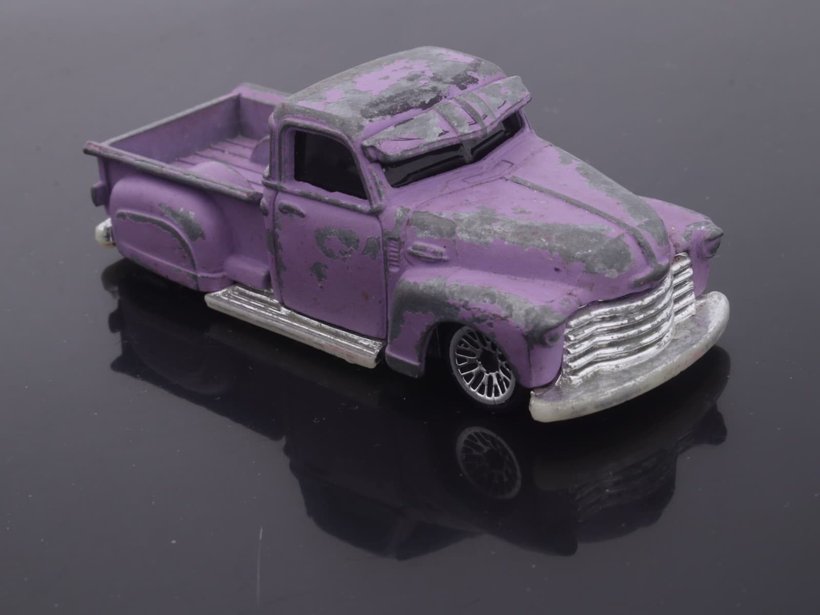 2001 Hot Wheels ~ LA TROCA ~ Collector # 202/240 - Matte Lavender - LW Wheels