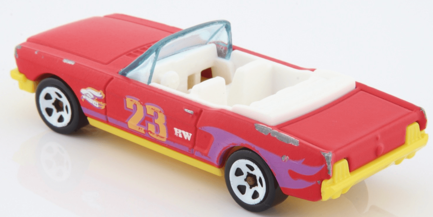 2023 Hot Wheels Spring / Easter Series ~ 1965 FORD MUSTANG CONVERTIBLE ~ 1:64 - Thumbnail 6