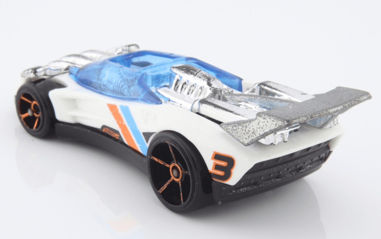 RARE 2014 Hot Wheels Track Aces Series ~ FLATHEAD FURY ~ Loose Diecast 1/64 - Thumbnail 6