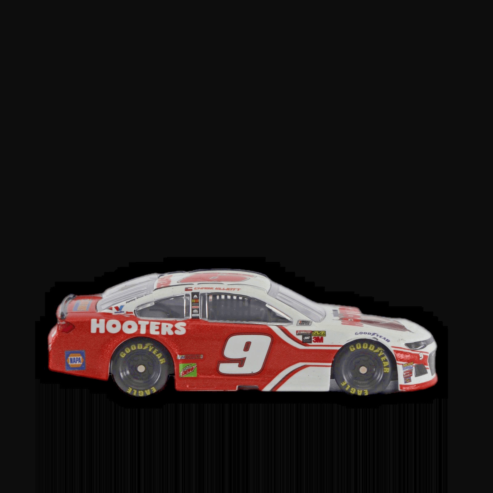 NASCAR Authentics 2018 Chase Elliott #9 Hooters ~ Chevy Camaro ZL1 ~ 1:64