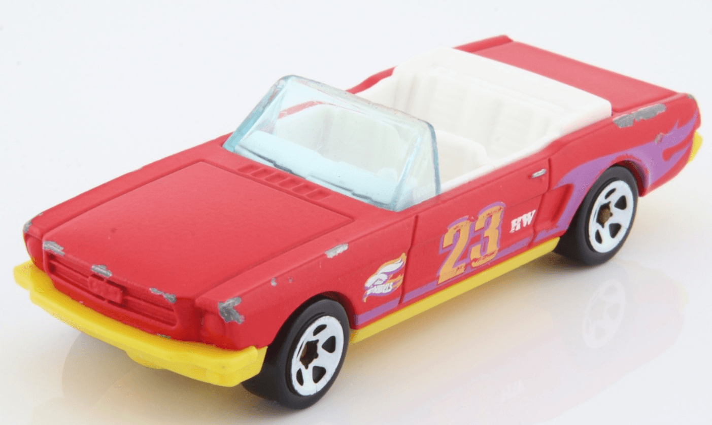 2023 Hot Wheels Spring / Easter Series ~ 1965 FORD MUSTANG CONVERTIBLE ~ 1:64 - Thumbnail 2