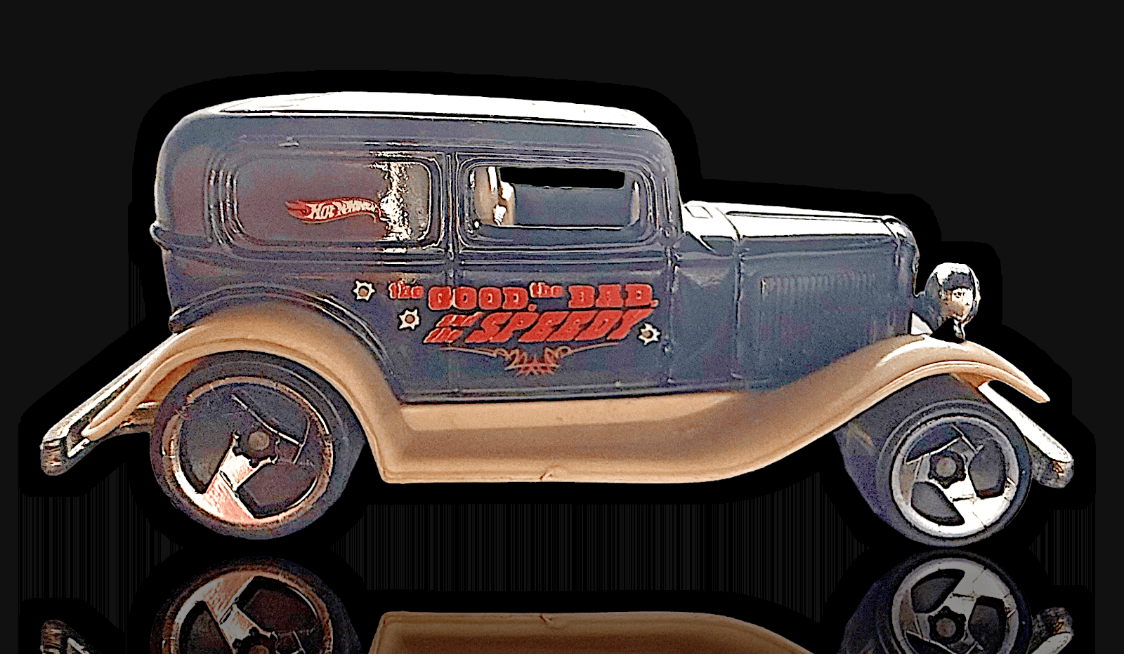 Hot Wheels 1932 FORD DELIVERY TRUCK ~ 2002 Collector #056 ~ Wild Frontier Series