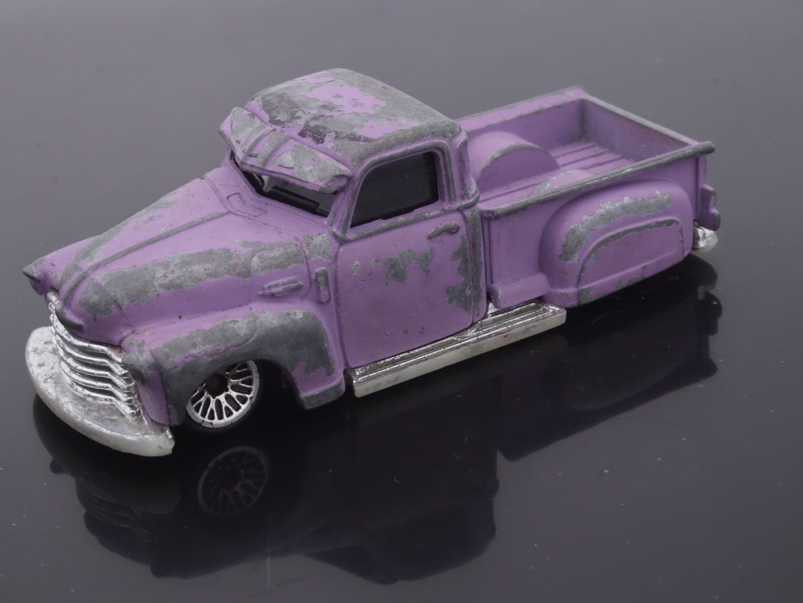 2001 Hot Wheels ~ LA TROCA ~ Collector # 202/240 - Matte Lavender - LW Wheels - Thumbnail 2