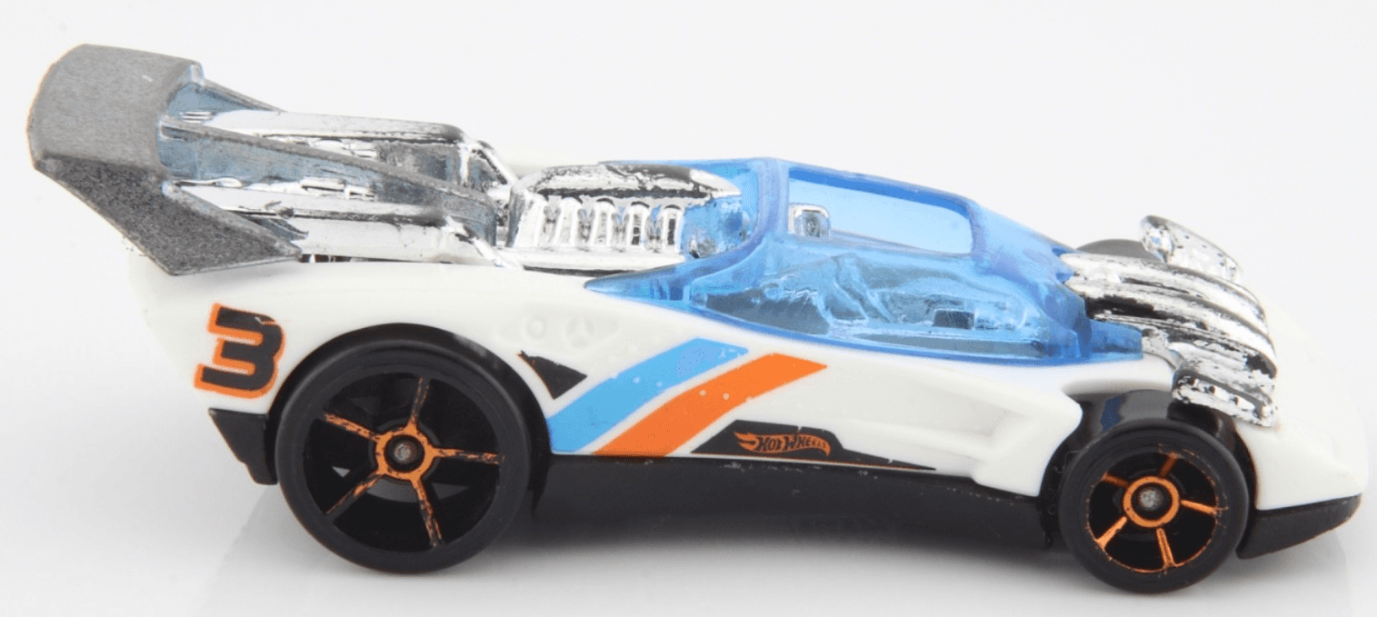 RARE 2014 Hot Wheels Track Aces Series ~ FLATHEAD FURY ~ Loose Diecast 1/64 - Thumbnail 3