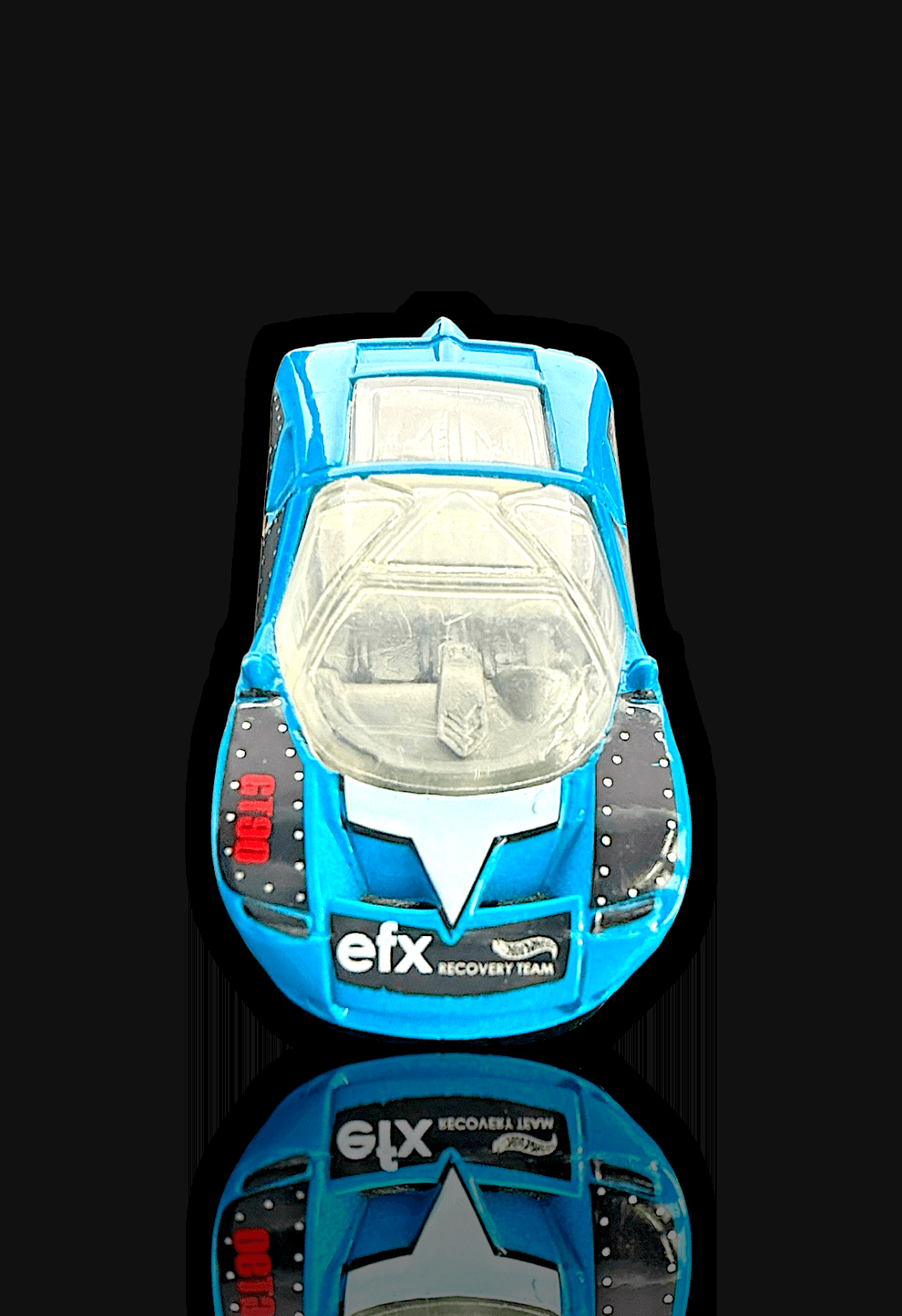 HOT WHEELS 1997 FORD GT-90 EFX RECOVERY TEAM ~ BLUE 2 3/4" DIECAST - Thumbnail 3
