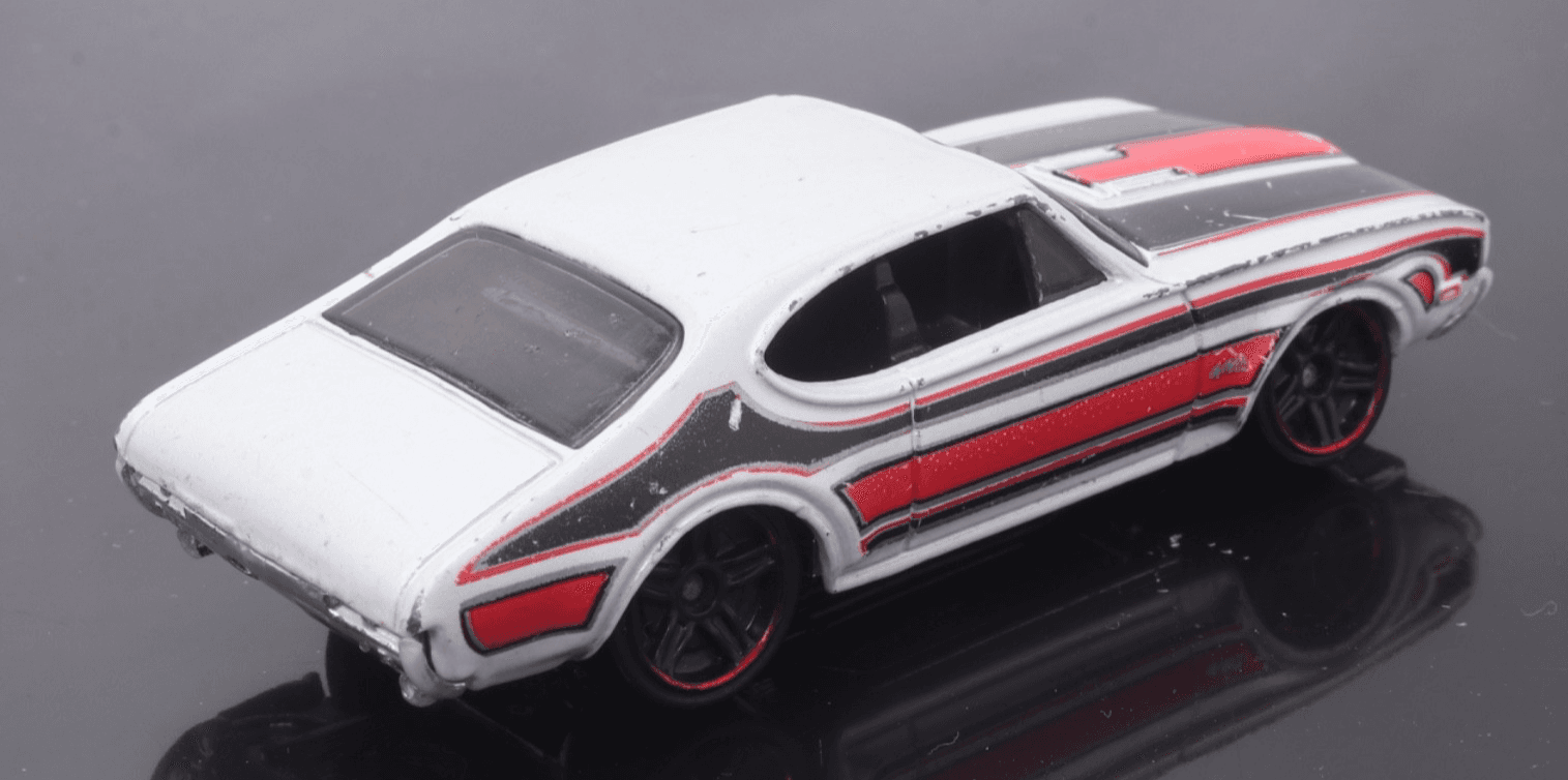 2009 Hot Wheels Muscle Mania ~ OLDS 442 ~ Diecast 1/64 - Thumbnail 7