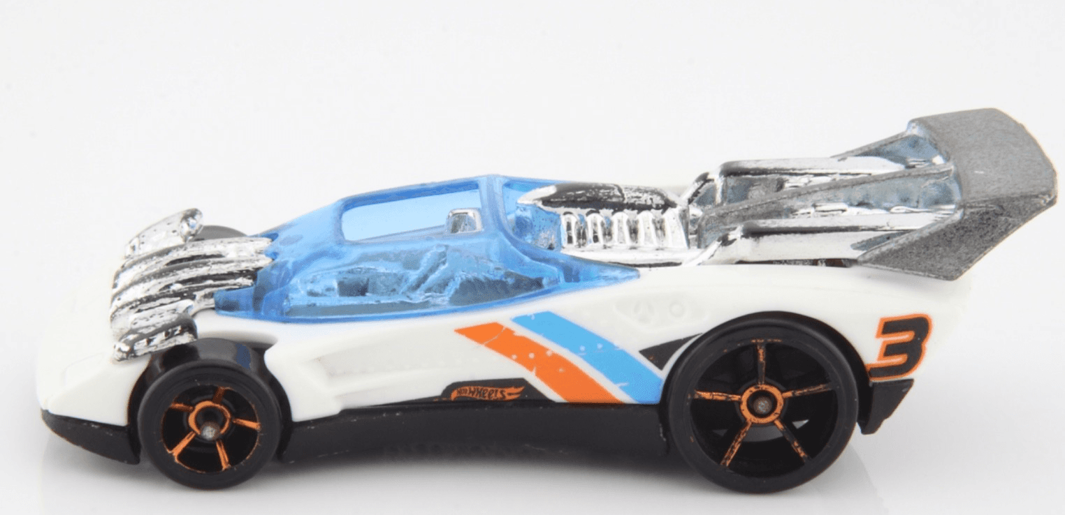 RARE 2014 Hot Wheels Track Aces Series ~ FLATHEAD FURY ~ Loose Diecast 1/64 - Thumbnail 4