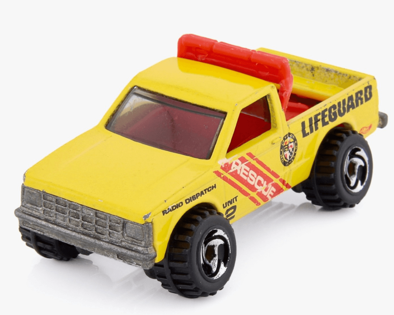 VINTAGE Hot Wheels ~ 1982 CHEVY S10 SURF PATROL LIFEGUARD RESCUE TRUCK ~ 1:64 - Thumbnail 3