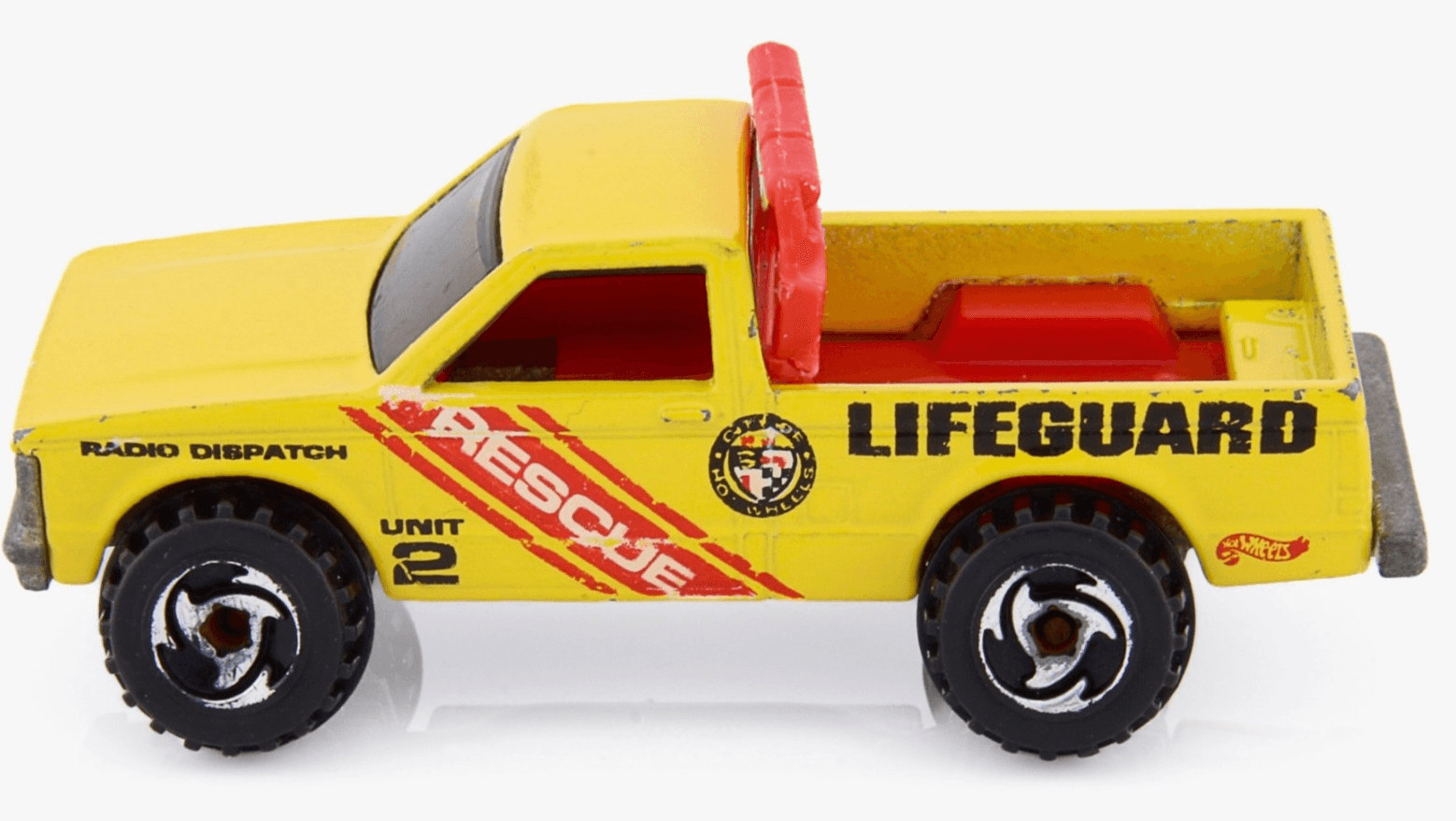 VINTAGE Hot Wheels ~ 1982 CHEVY S10 SURF PATROL LIFEGUARD RESCUE TRUCK ~ 1:64 - Thumbnail 5