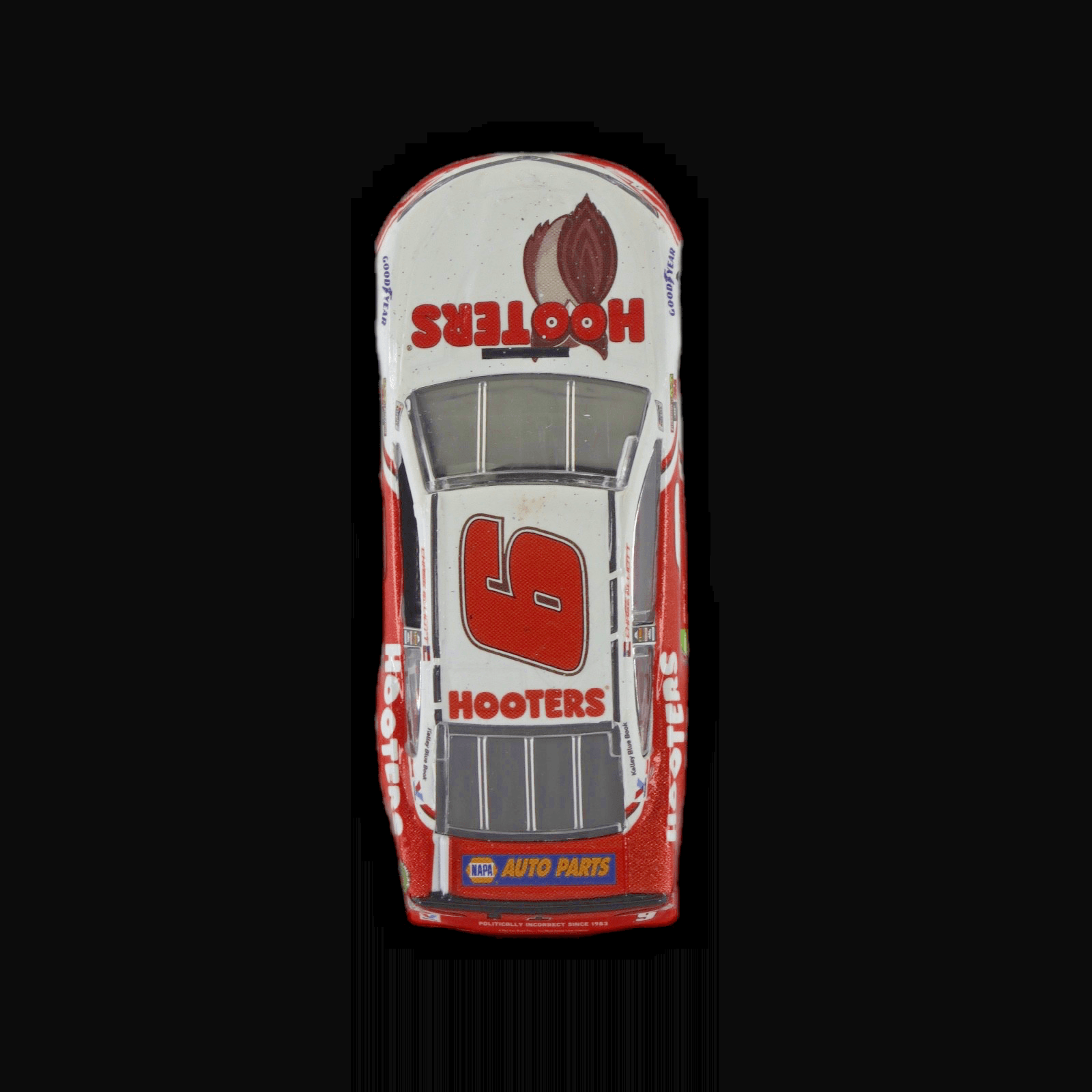 NASCAR Authentics 2018 Chase Elliott #9 Hooters ~ Chevy Camaro ZL1 ~ 1:64 - Thumbnail 4