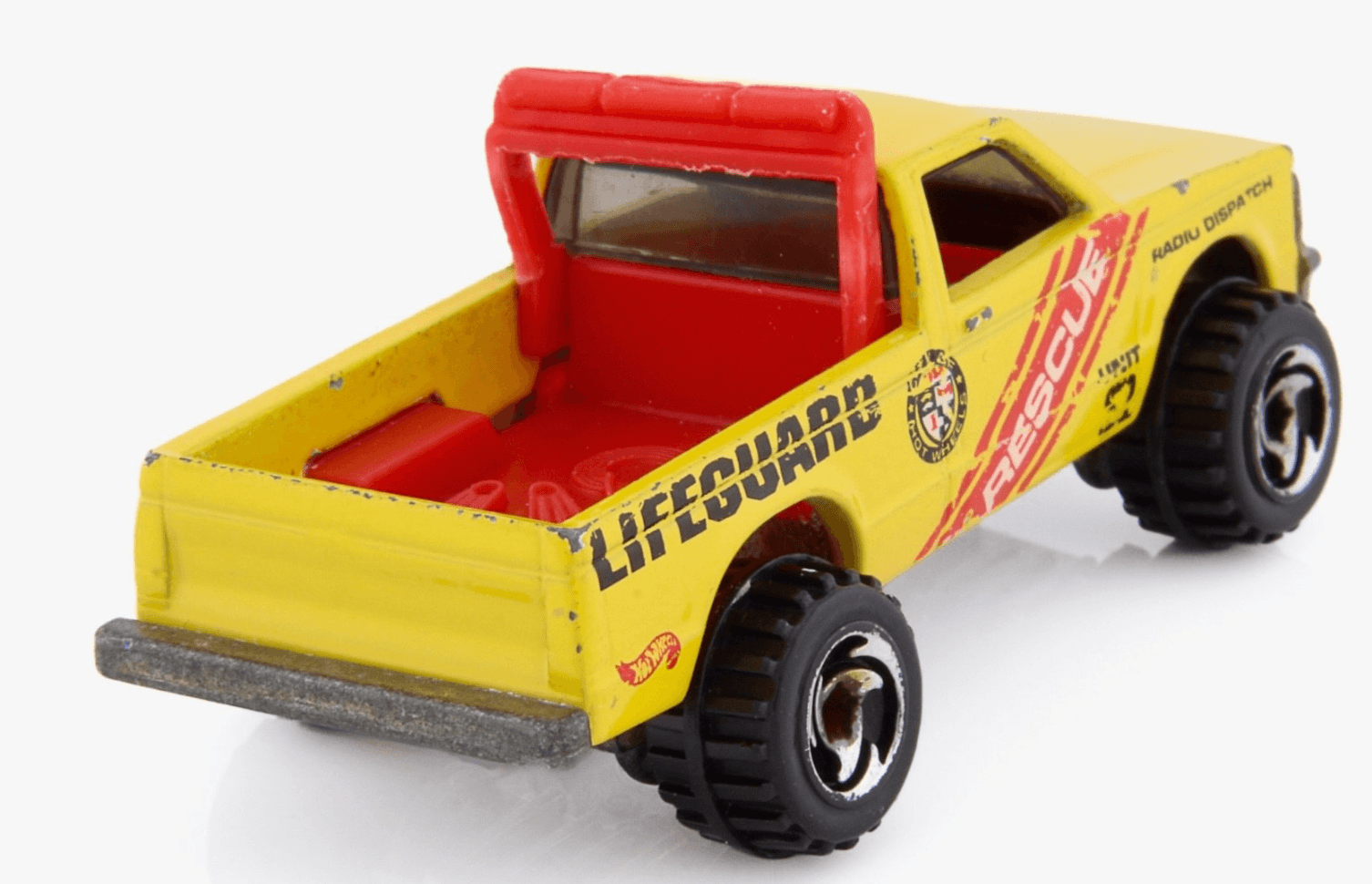 VINTAGE Hot Wheels ~ 1982 CHEVY S10 SURF PATROL LIFEGUARD RESCUE TRUCK ~ 1:64 - Thumbnail 6