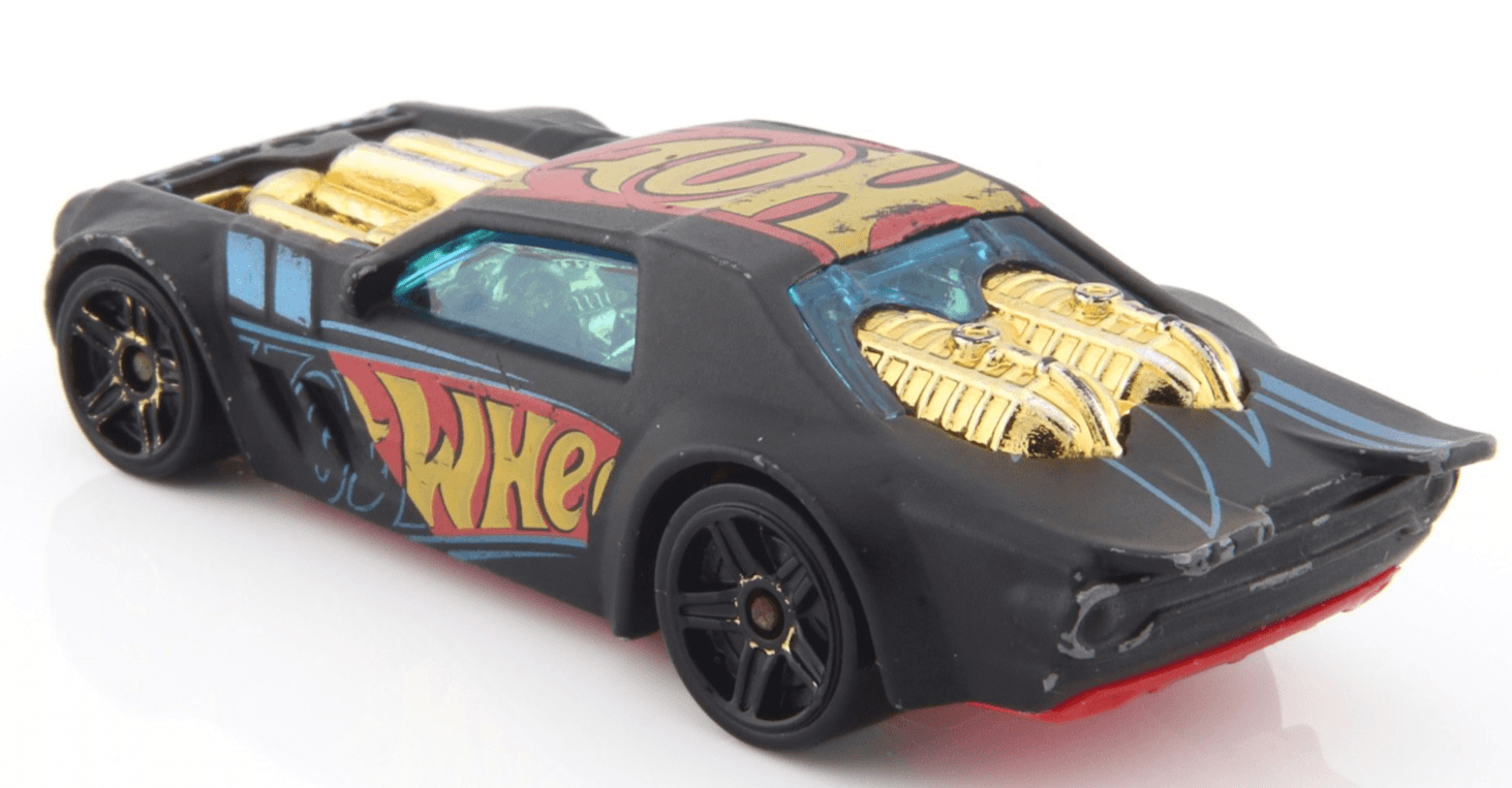 Hot Wheels ~ NIGHT SHIFTER ~ Black 1:64 Scale Diecast Toy Car - Thumbnail 5