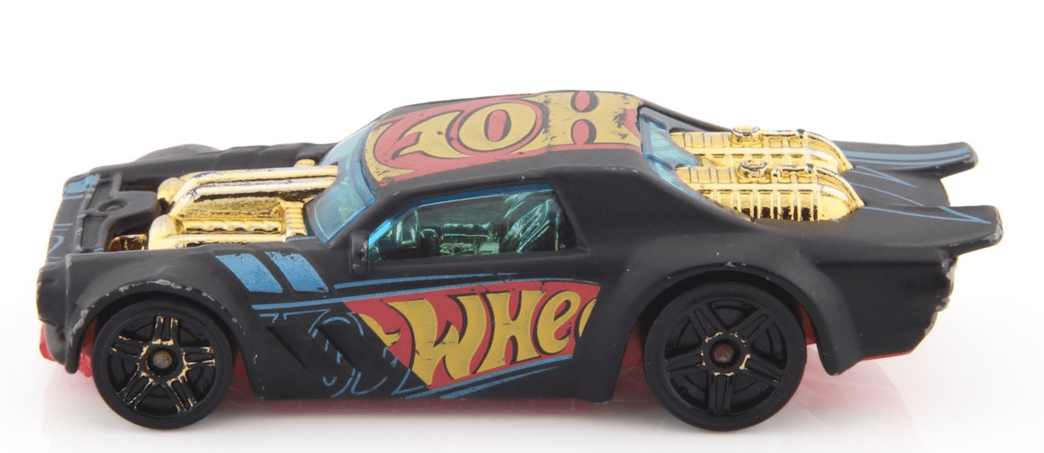 Hot Wheels ~ NIGHT SHIFTER ~ Black 1:64 Scale Diecast Toy Car - Thumbnail 4