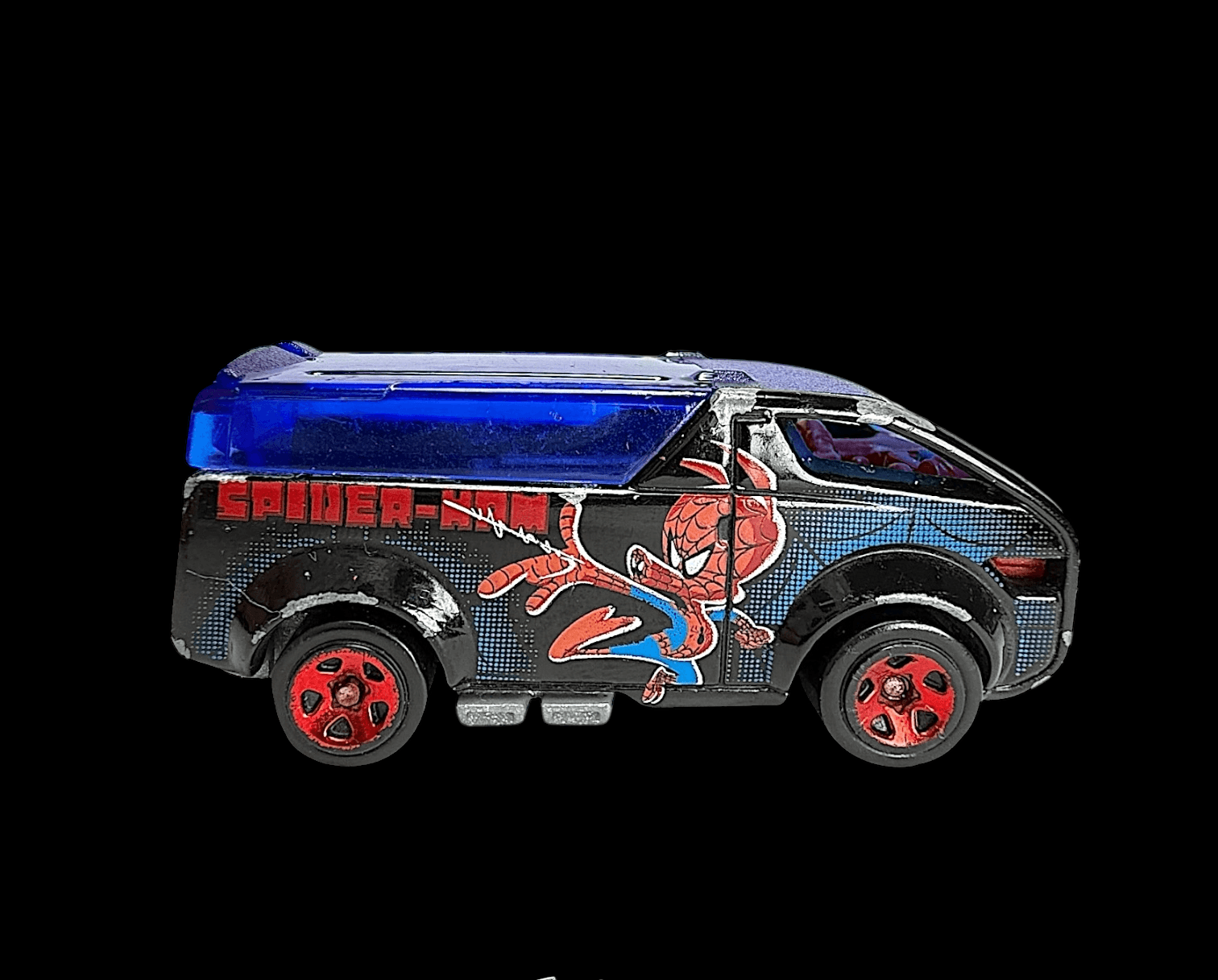 Hot Wheels VW T1 Drag Bus Marvel Spider-Man Diecast Real Riders Loose