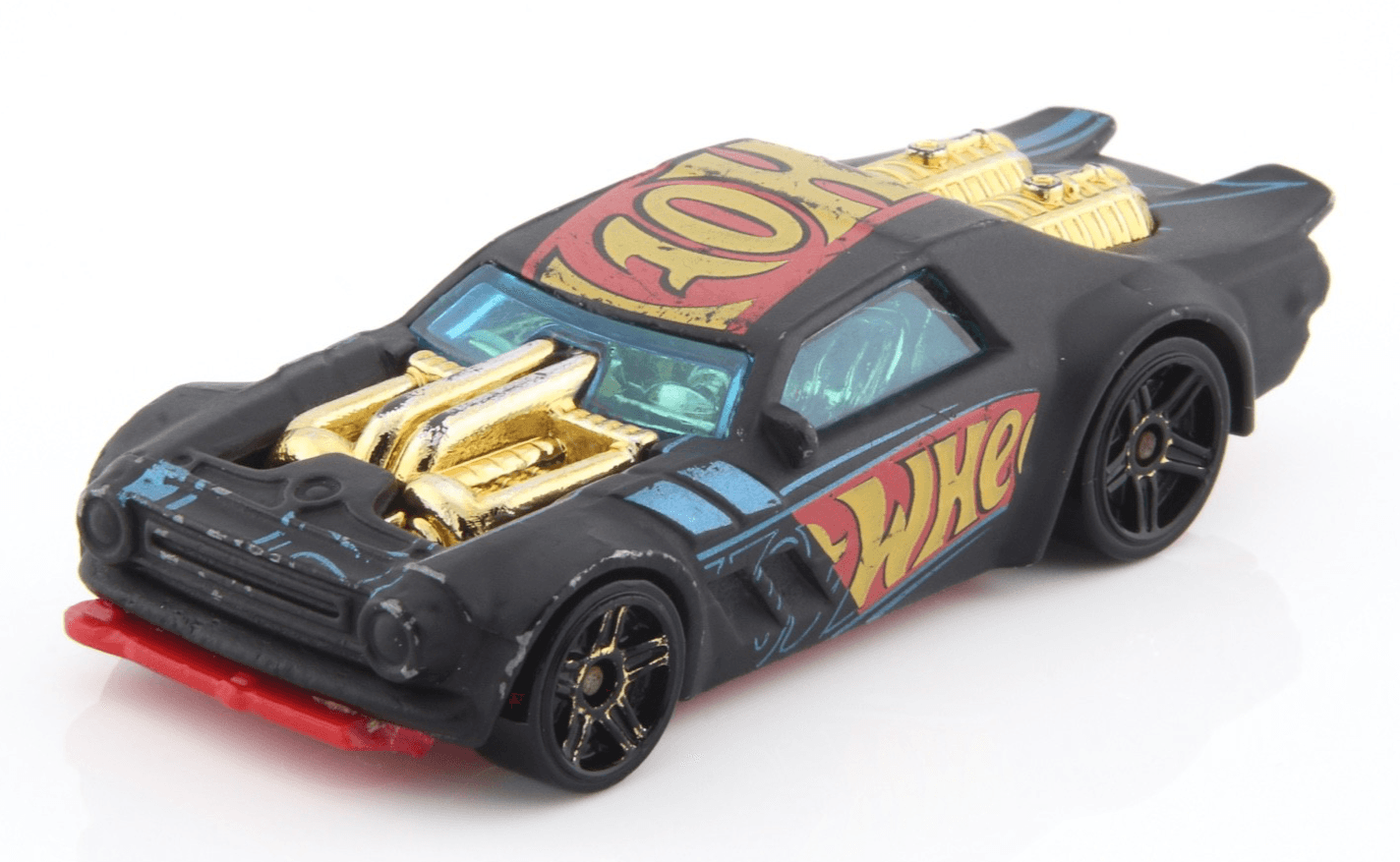 Hot Wheels ~ NIGHT SHIFTER ~ Black 1:64 Scale Diecast Toy Car - Thumbnail 2