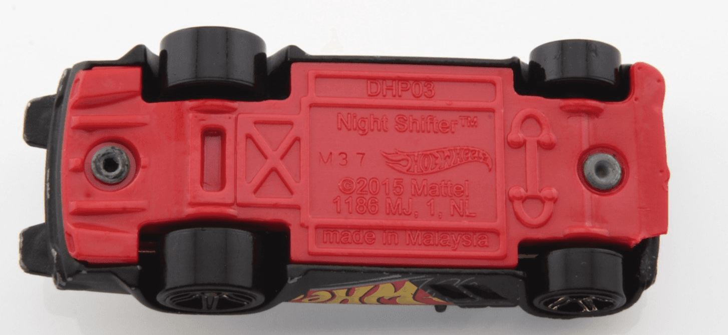 Hot Wheels ~ NIGHT SHIFTER ~ Black 1:64 Scale Diecast Toy Car - Thumbnail 10