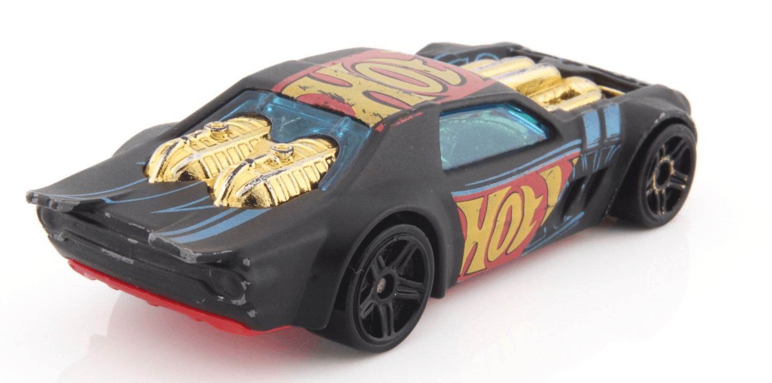 Hot Wheels ~ NIGHT SHIFTER ~ Black 1:64 Scale Diecast Toy Car - Thumbnail 6
