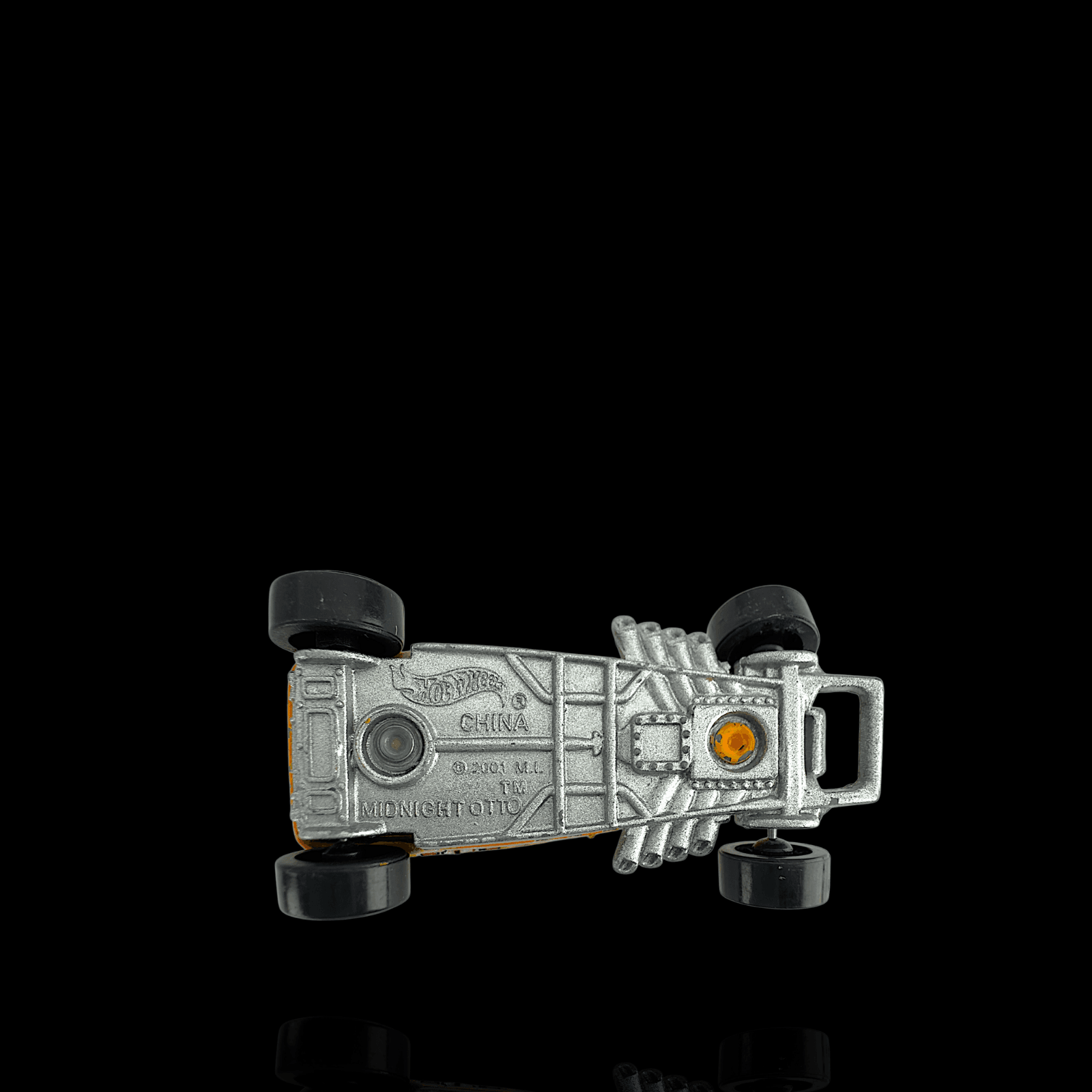 Hot Wheels 2001 Midnight Otto Rocko & Venus Die cast Orange - Thumbnail 7