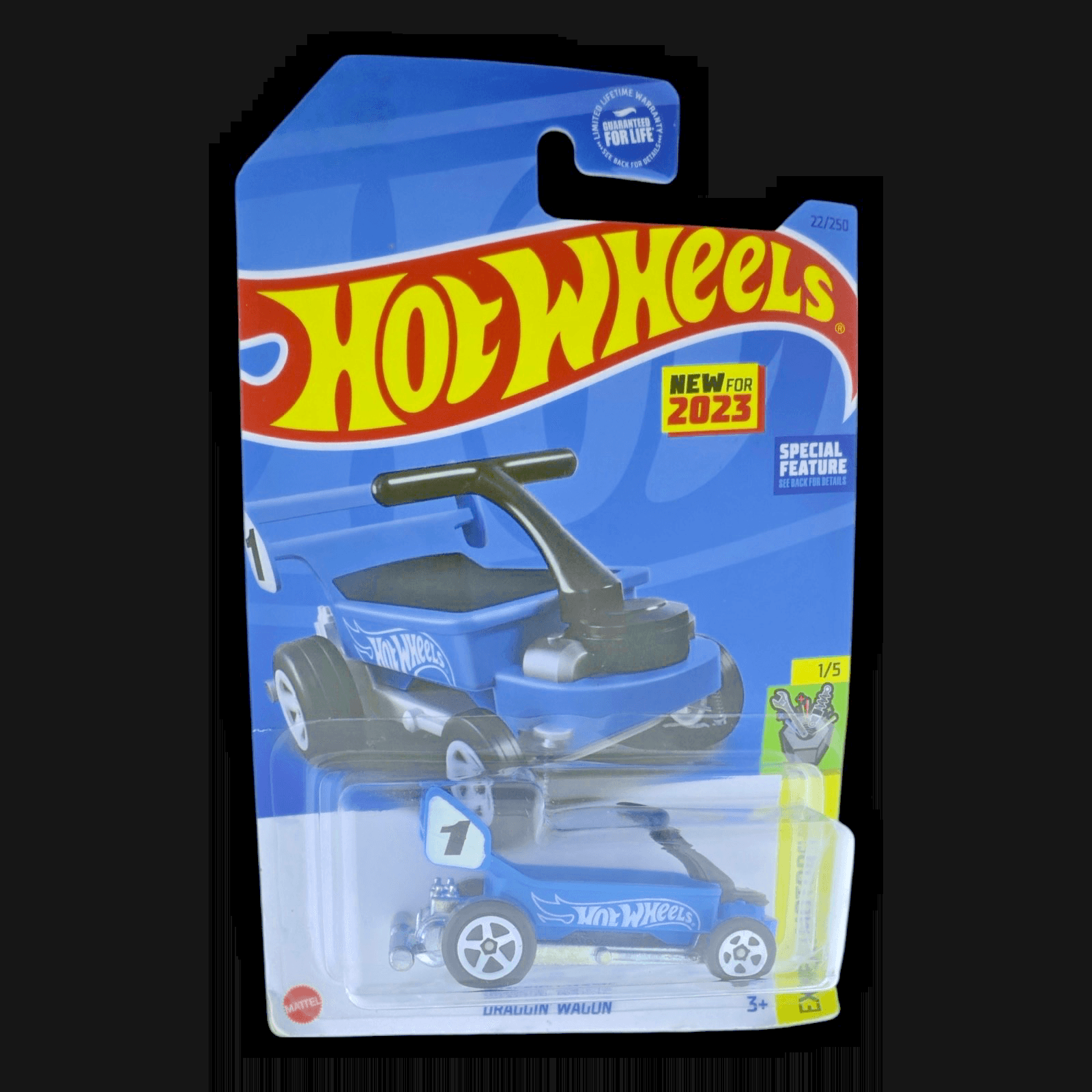 Hot Wheels 2023 DRAGGIN' WAGON ~ 22/250 ~ Experimotors 1/5