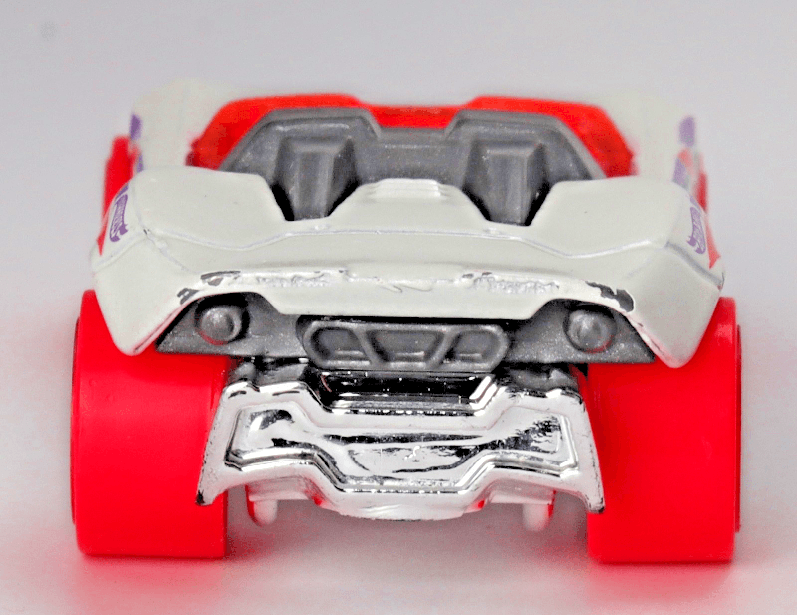 2014 Hot Wheels CARBONIC JIRAWAT ~ Racing White ~ #3 ~ 1:64 Diecast - Thumbnail 8