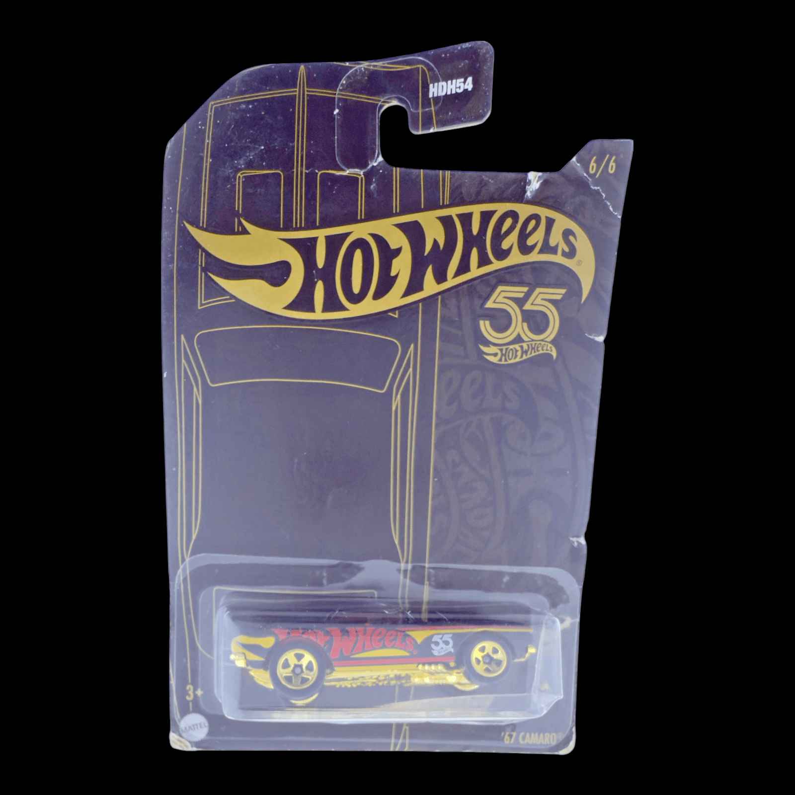 Hot Wheels 2023 ~ 1967 CAMARO ~ 55th Anniversary ~ Pearl & Chrome Series 6/6