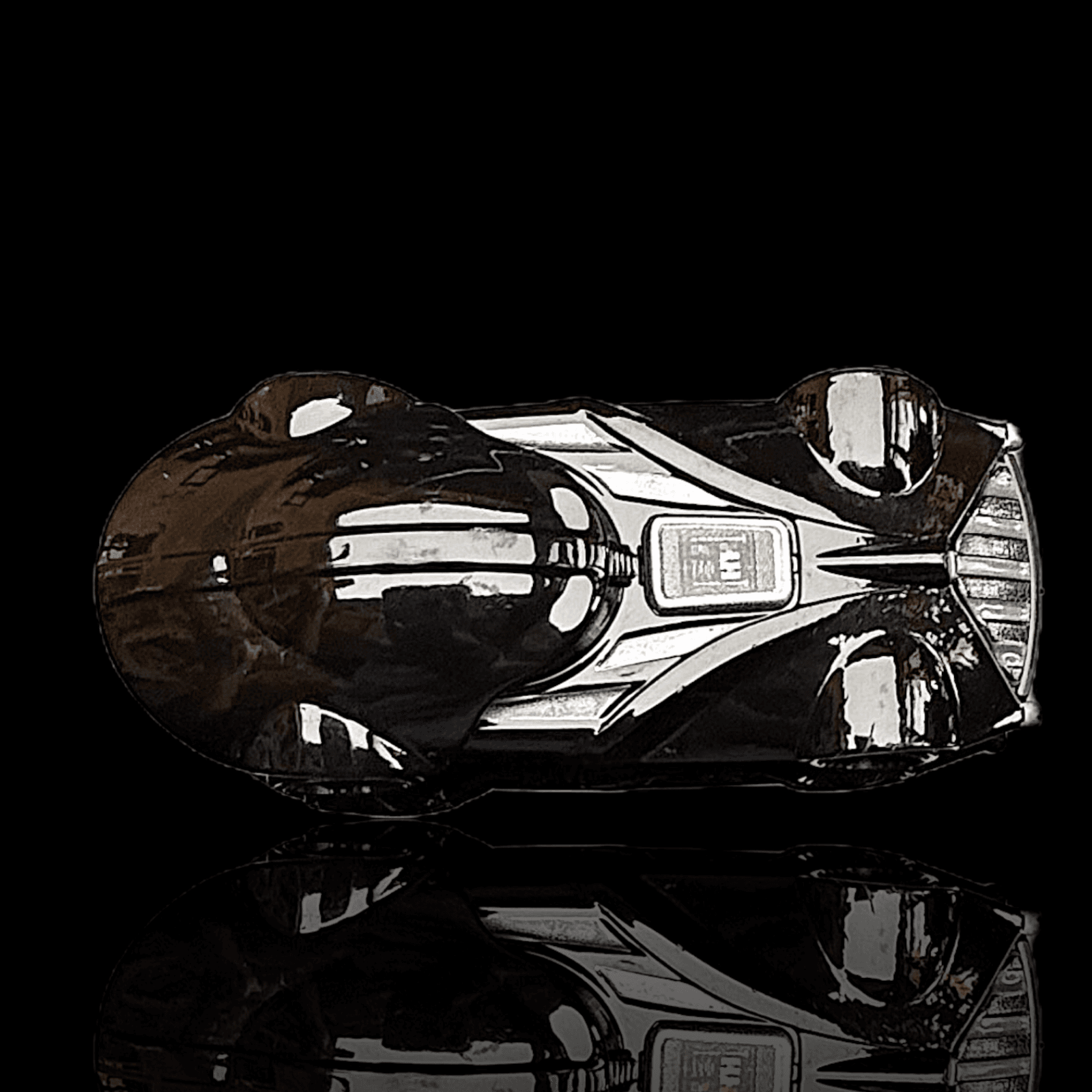 2014 Hot Wheels Character Cars: DARTH VADER ~ Star Wars 1/15 - Blue Card Series - Thumbnail 3