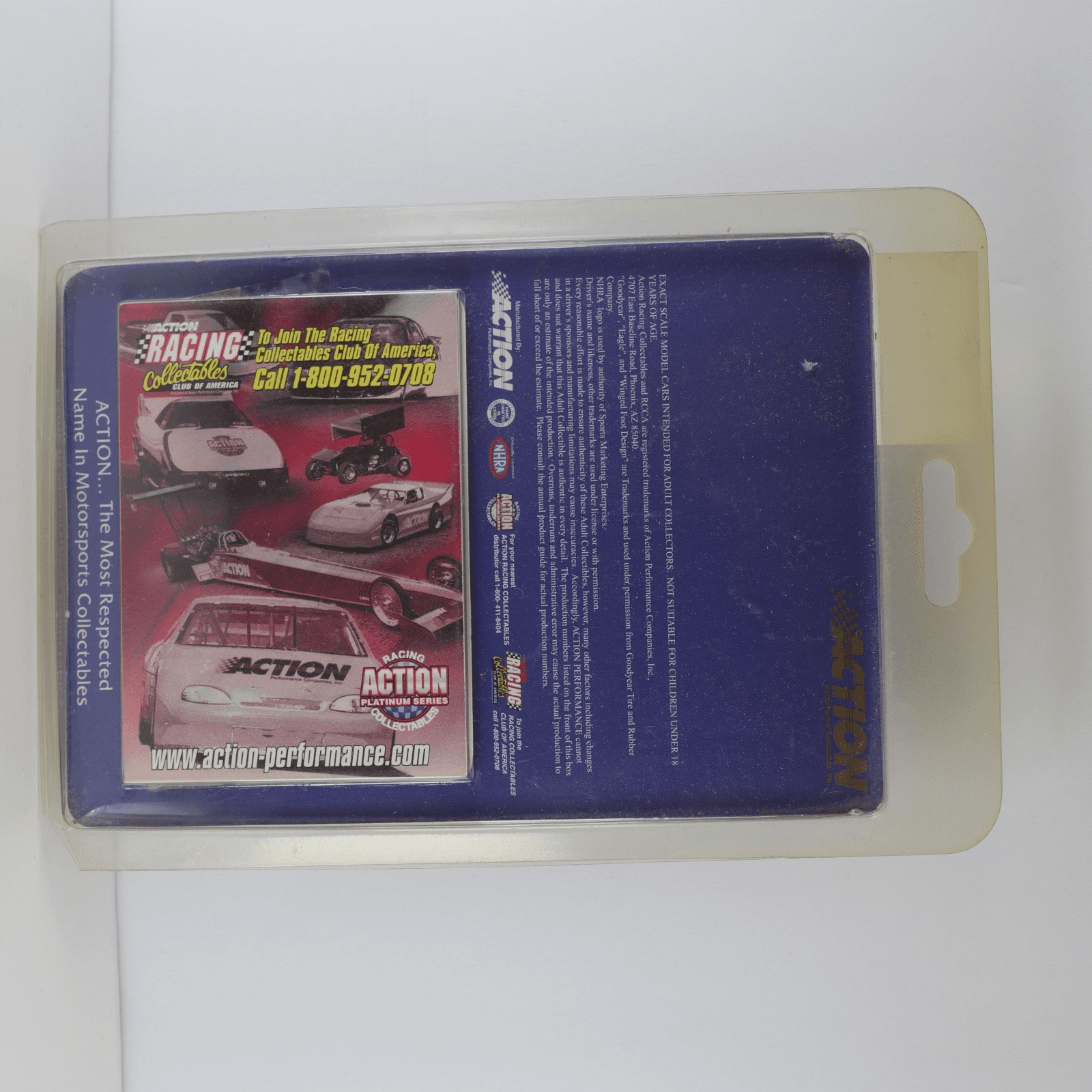 Action Racing ~ 1998 John Force Castrol GTX Funny Car ~ 1:64 NHRA Diecast - Thumbnail 4