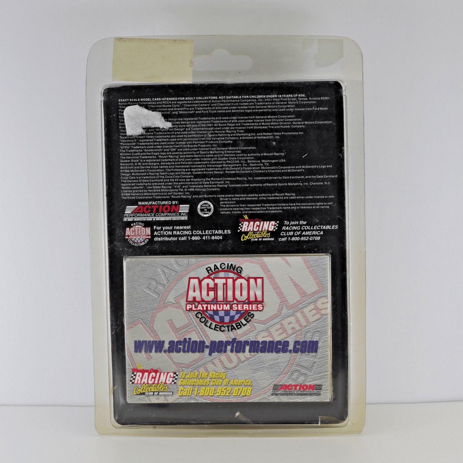 Action Racing ~ John Force Castrol GTX 2000 Mustang Funny Car ~ 1:64 NHRA - Thumbnail 3