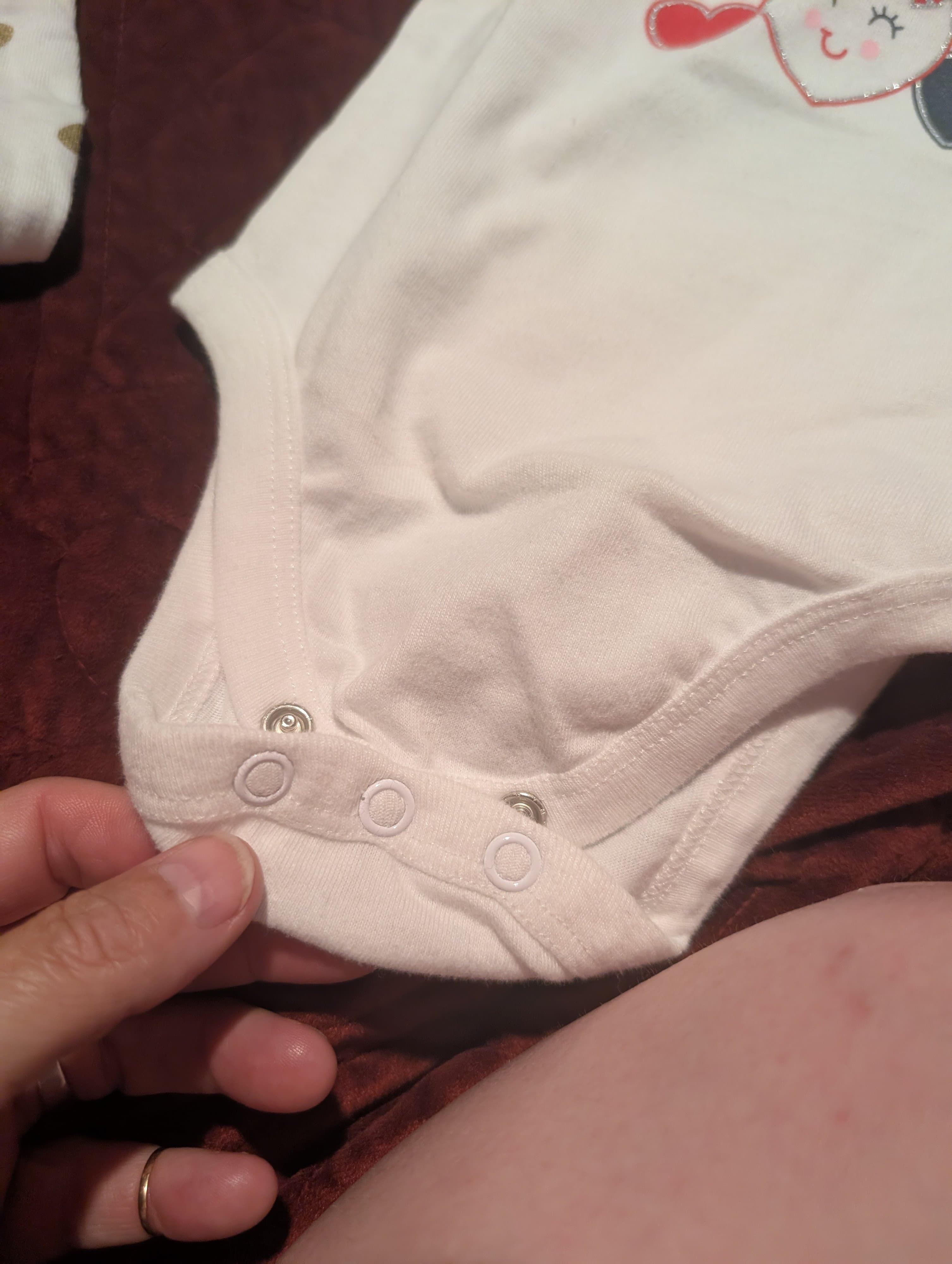 Garanimals Baby Onesie 0-3M Heart Design - Thumbnail 3