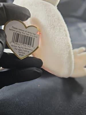 Ty Beanie Babies Kuku Cockatoo Bird - White - Thumbnail 6