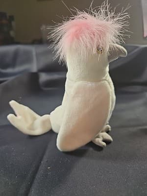 Ty Beanie Babies Kuku Cockatoo Bird - White - Thumbnail 3
