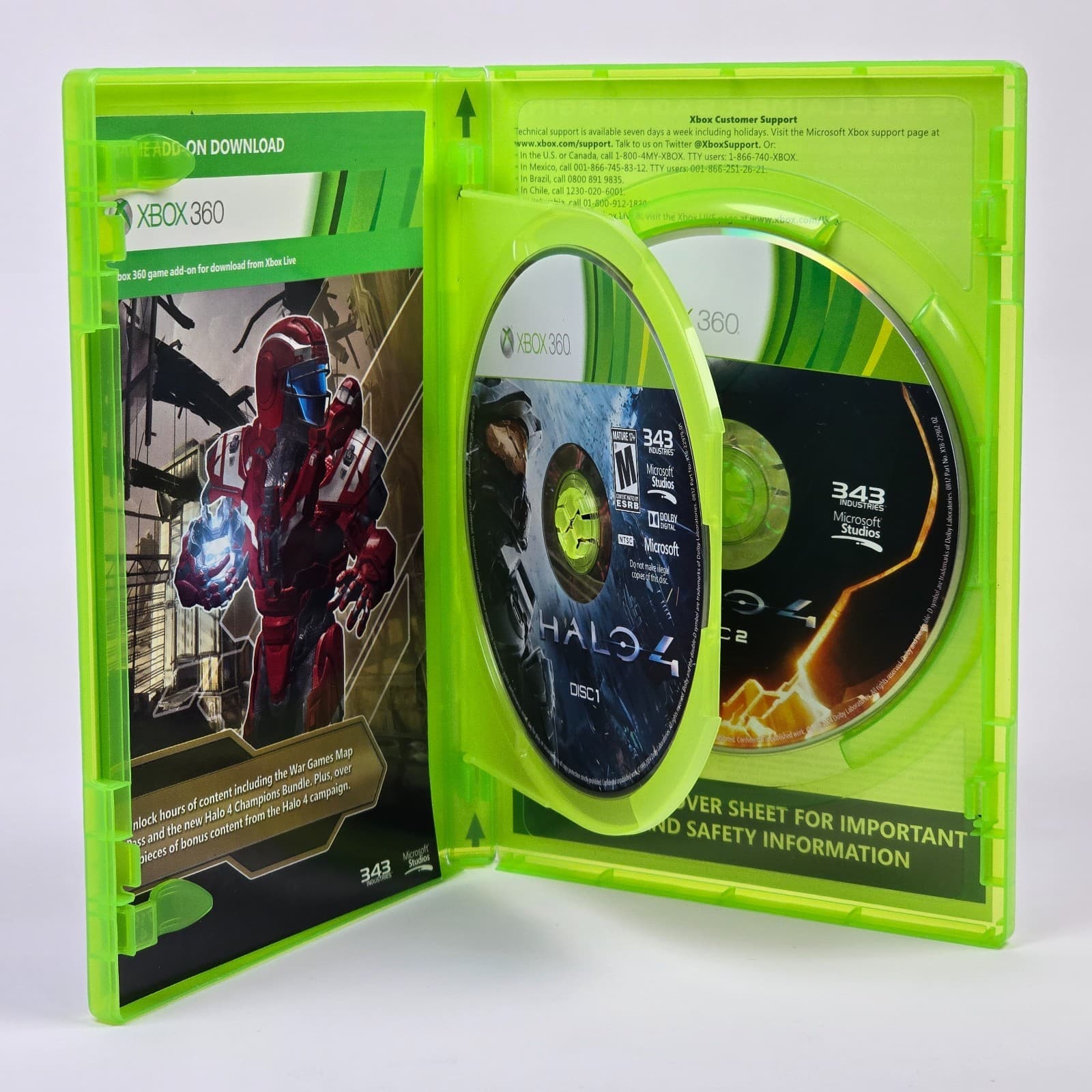 Halo 4: Game of the Year Edition (Xbox 360) CIB COMPLETE - Thumbnail 2