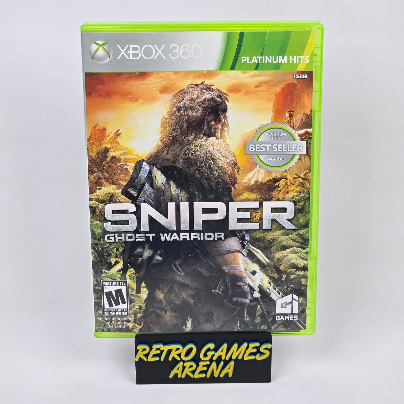 Sniper: Ghost Warrior (Xbox 360) Platinum Hits CIB COMPLETE