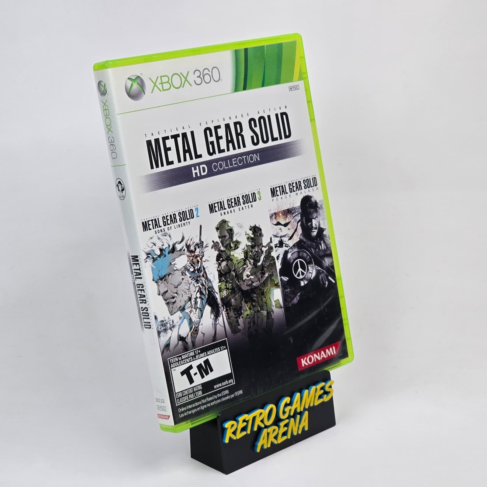 💿REFURBISHED Metal Gear Solid HD Collection (Xbox 360) CIB COMPLETE & TESTED 💿