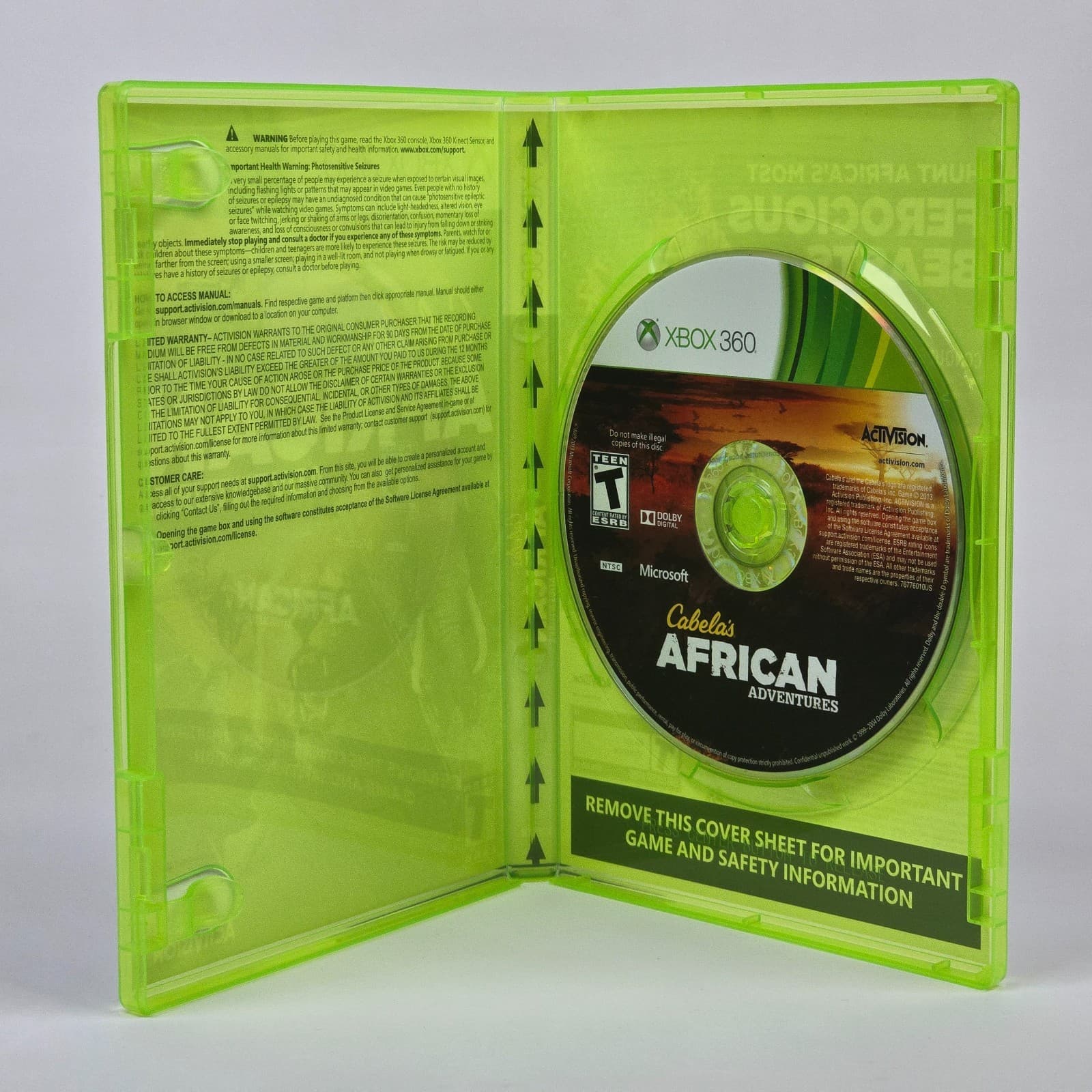 Cabela's African Adventures (Xbox 360) CIB COMPLETE - Thumbnail 2