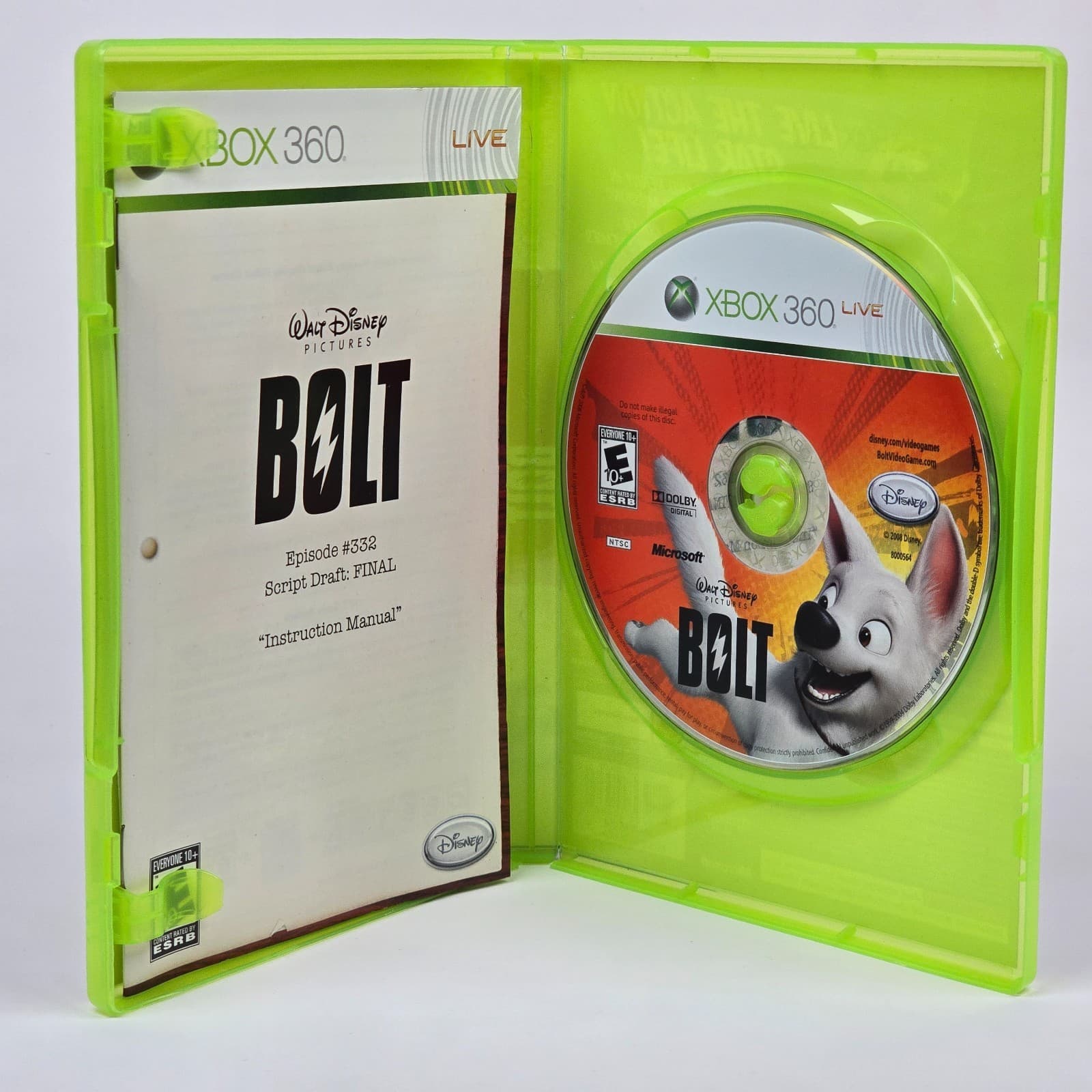 Bolt (Xbox 360) CIB COMPLETE - Thumbnail 2