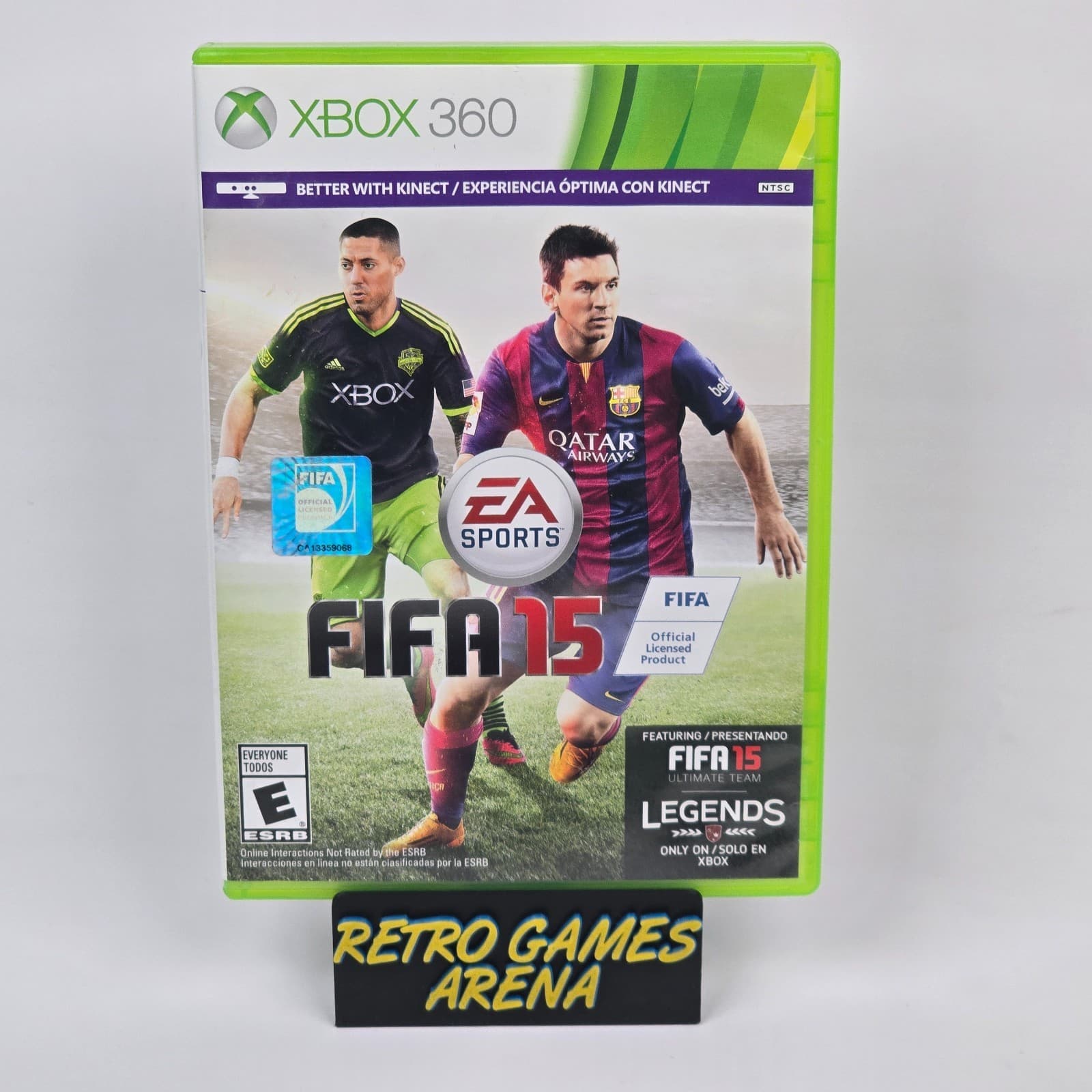 FIFA 15 (Xbox 360) Case & Disc