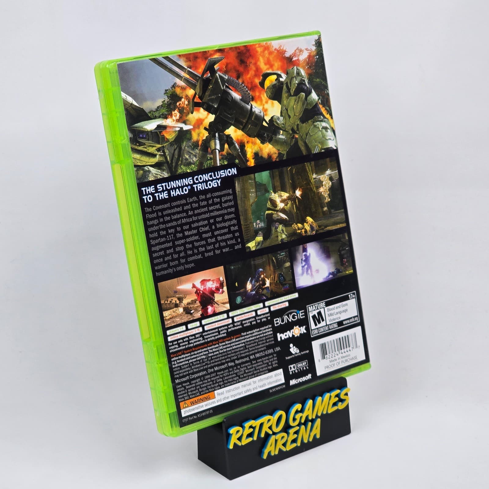 💿REFURBISHED Halo 3 (Xbox 360) CIB COMPLETE with Poster💿 - Thumbnail 4