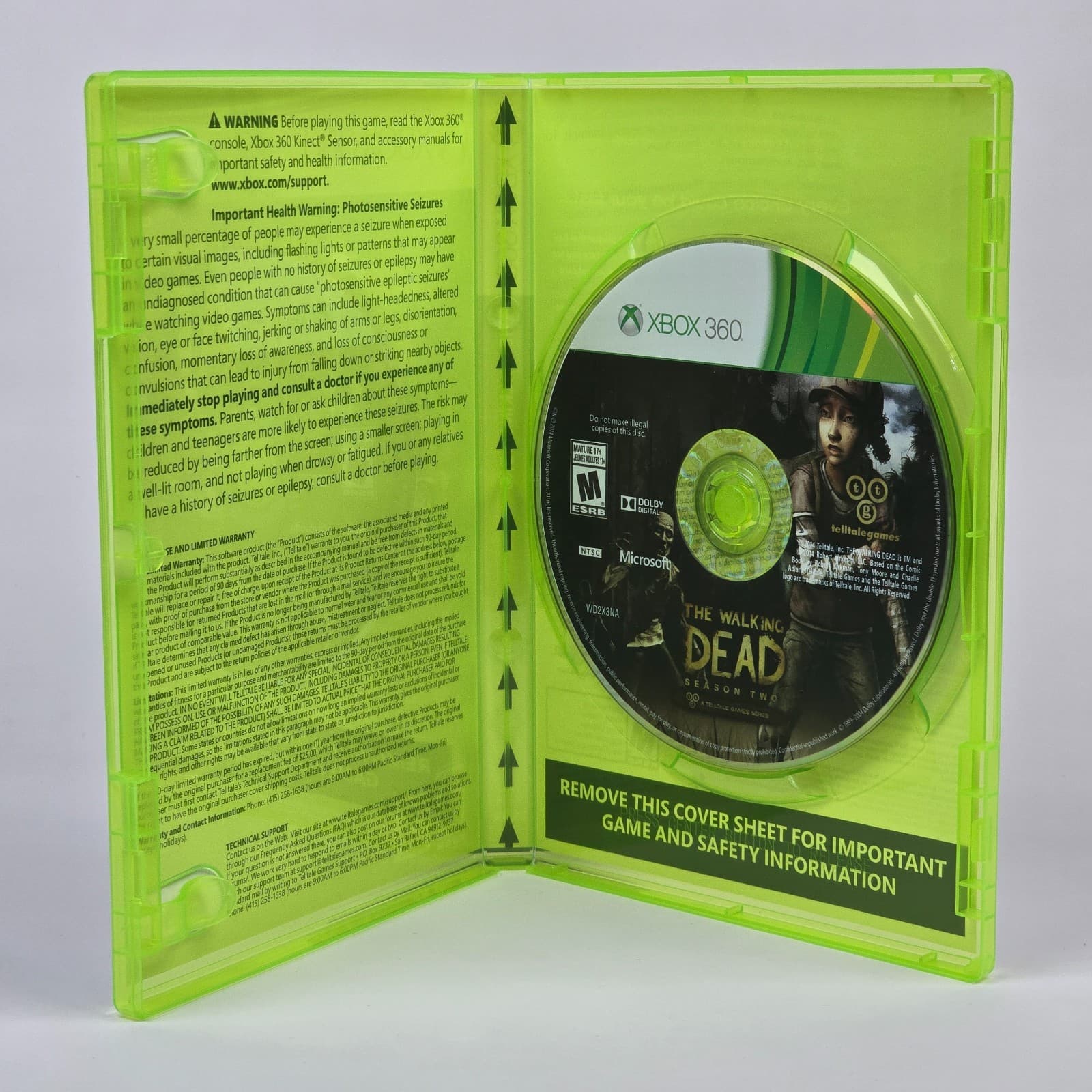 The Walking Dead: Season Two 2 (Xbox 360) CIB COMPLETE - Thumbnail 2